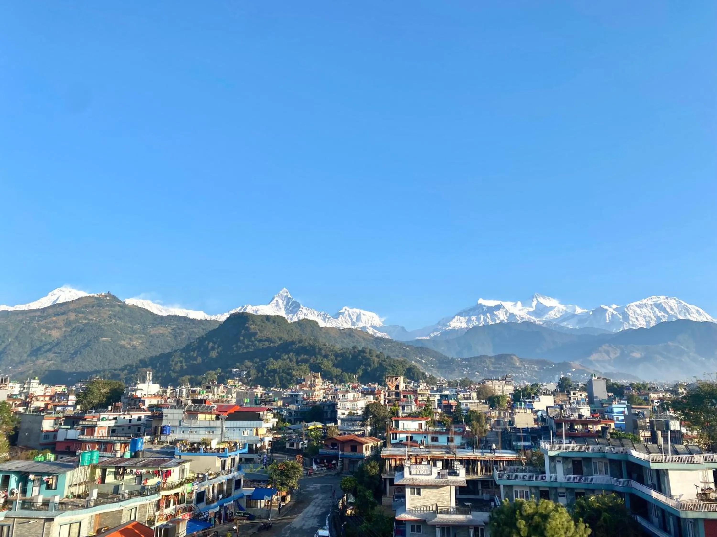 View (from property/room) in Hotel Mahadev Inn Pokhara