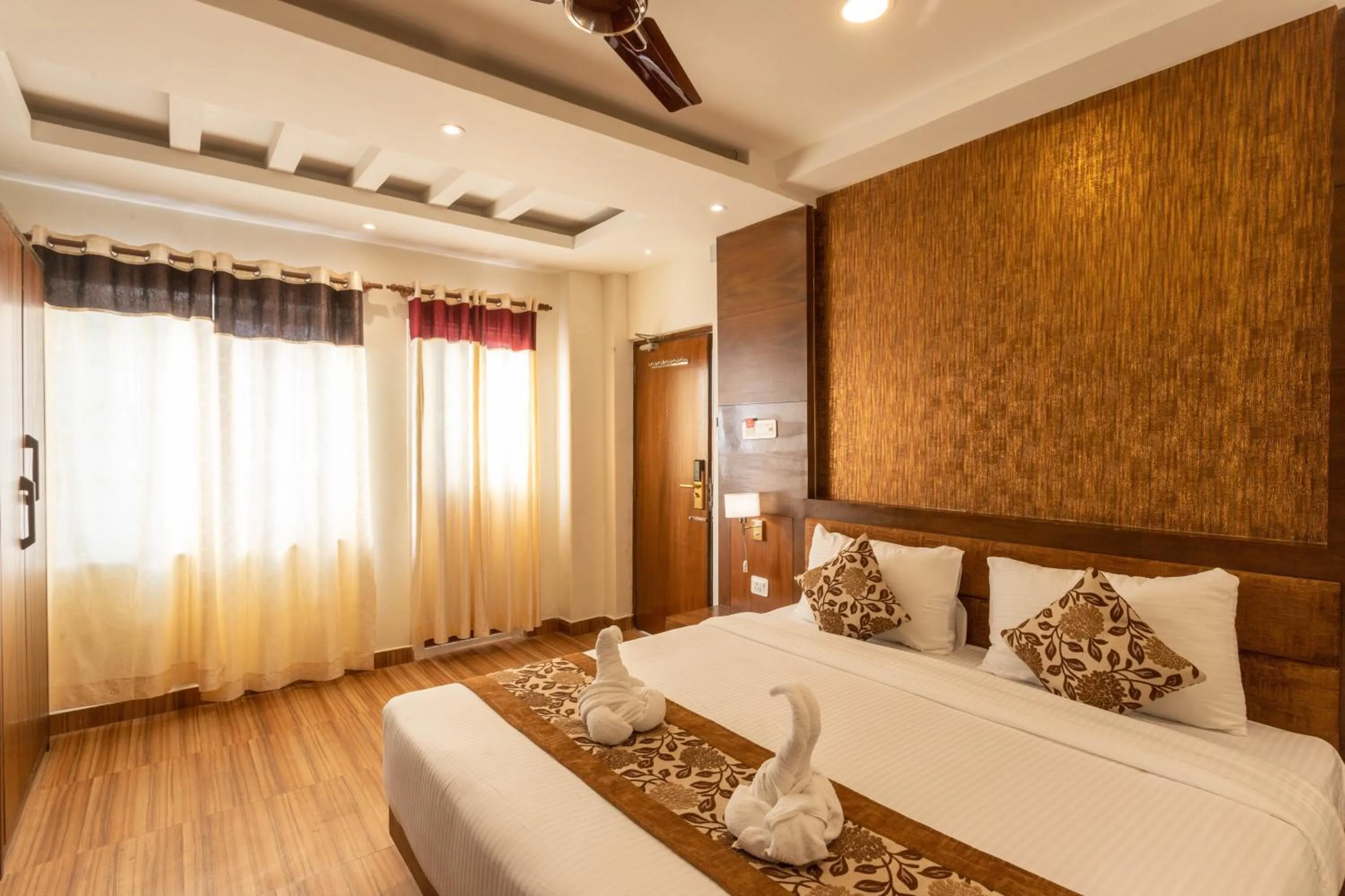 Bedroom, Bed in Hotel Mahadev Inn Pokhara