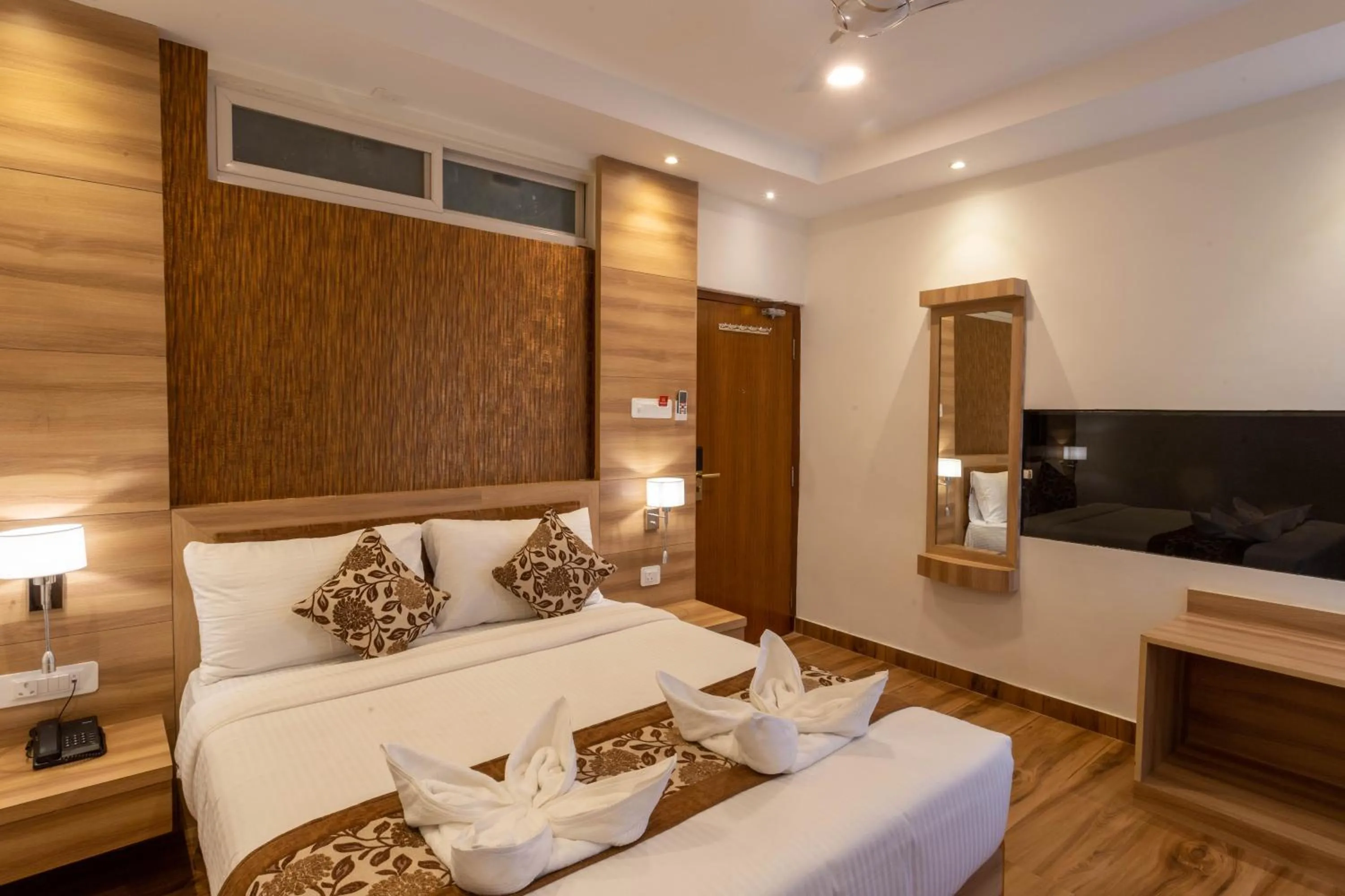 Photo of the whole room, Bed in Hotel Mahadev Inn Pokhara