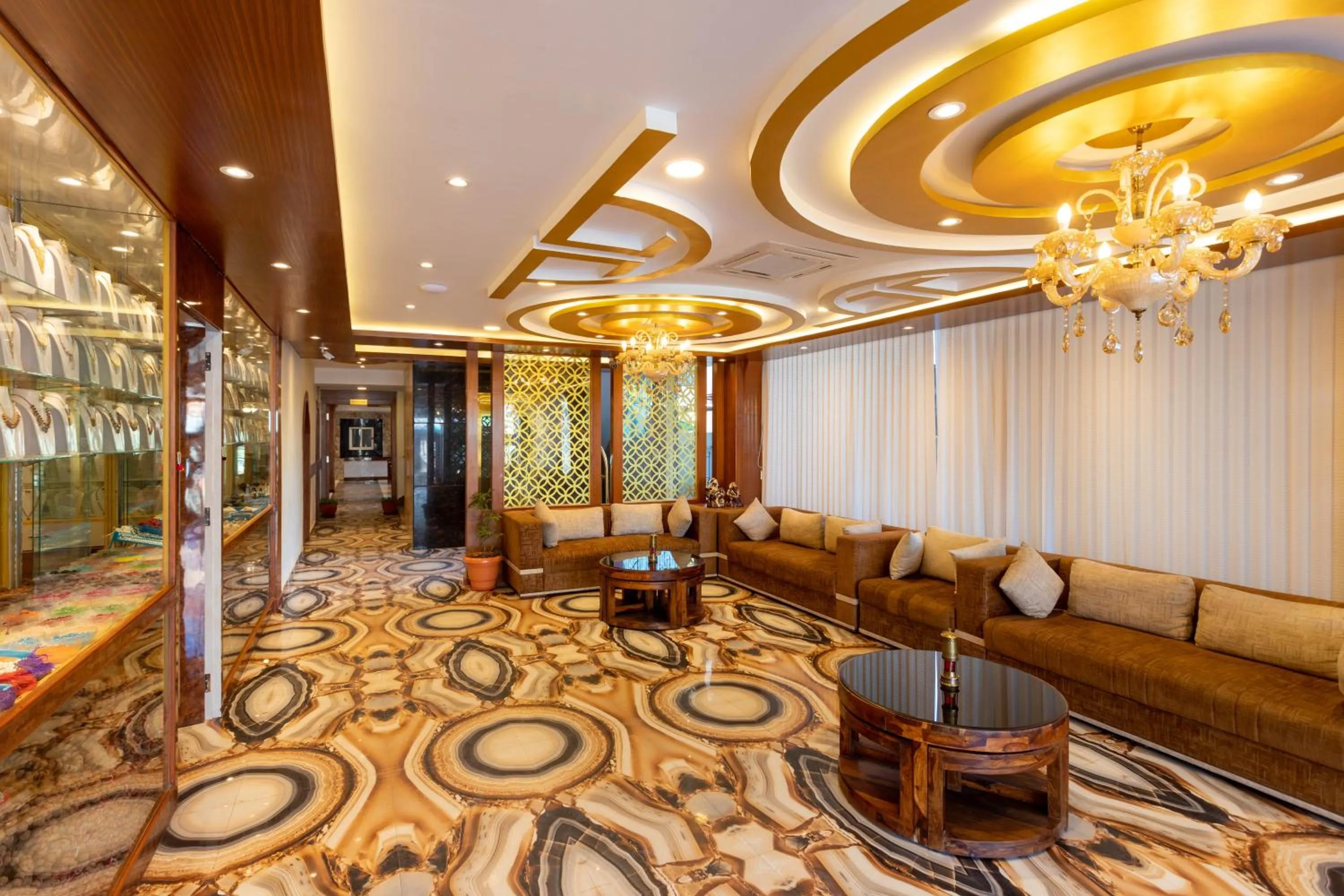 Lobby or reception in Hotel Mahadev Inn Pokhara