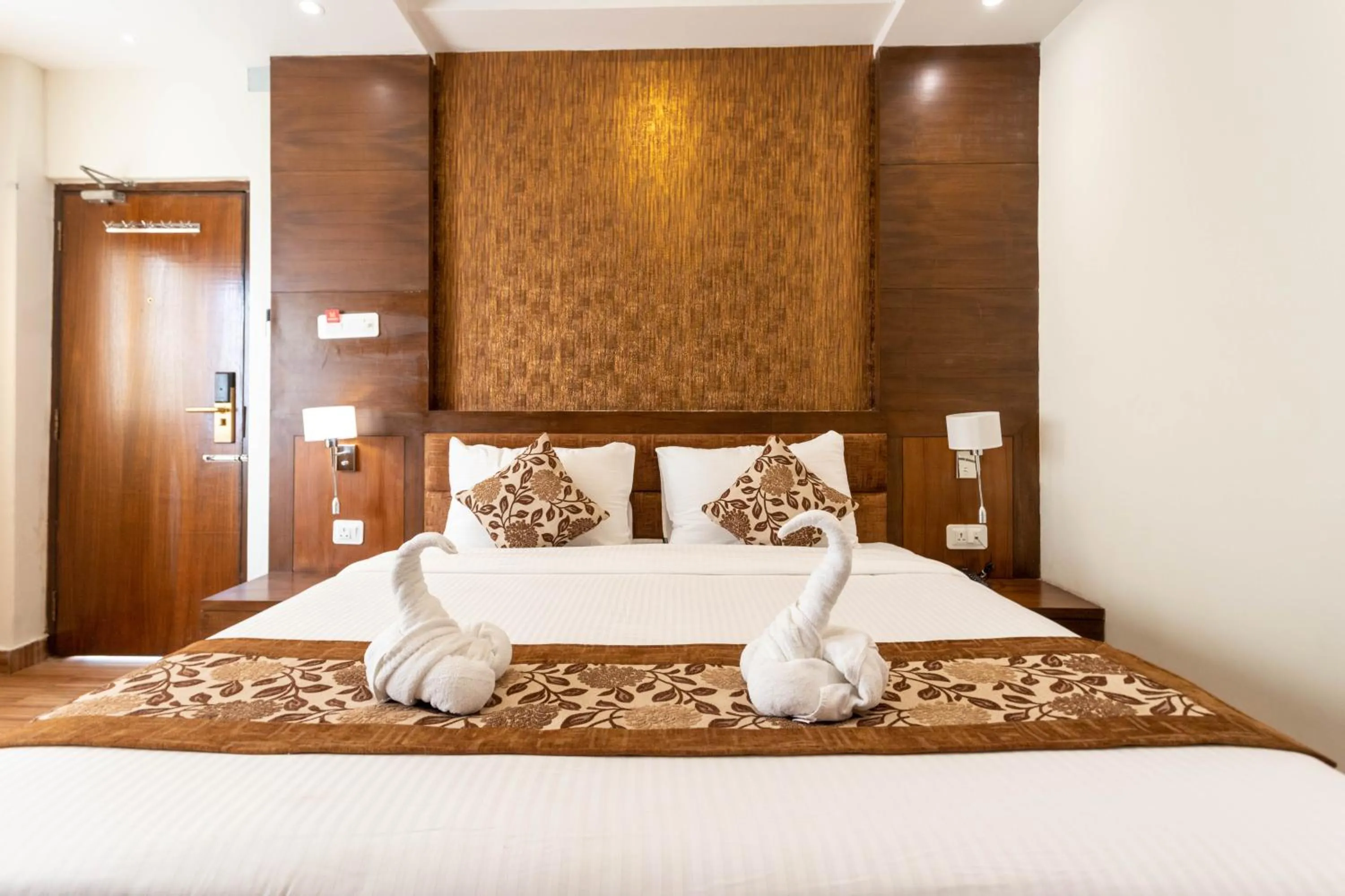 Photo of the whole room, Bed in Hotel Mahadev Inn Pokhara