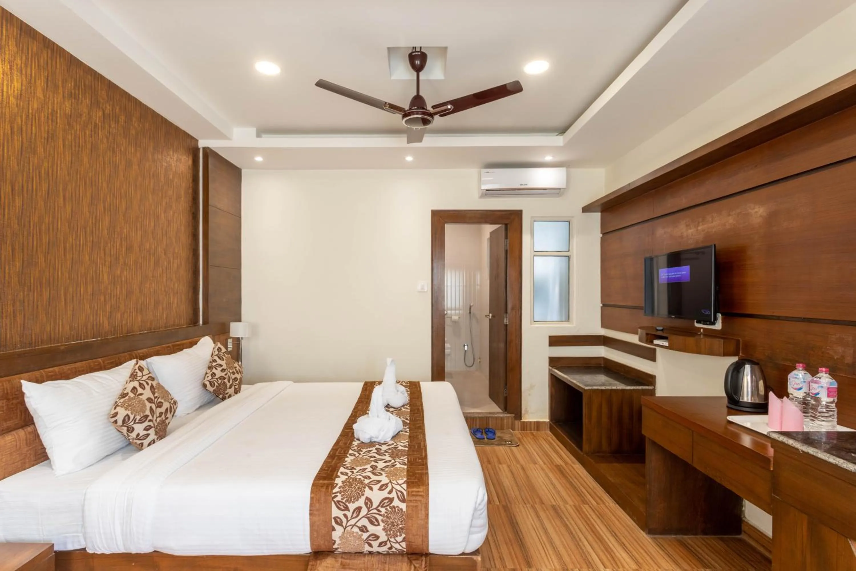 Photo of the whole room, Bed in Hotel Mahadev Inn Pokhara