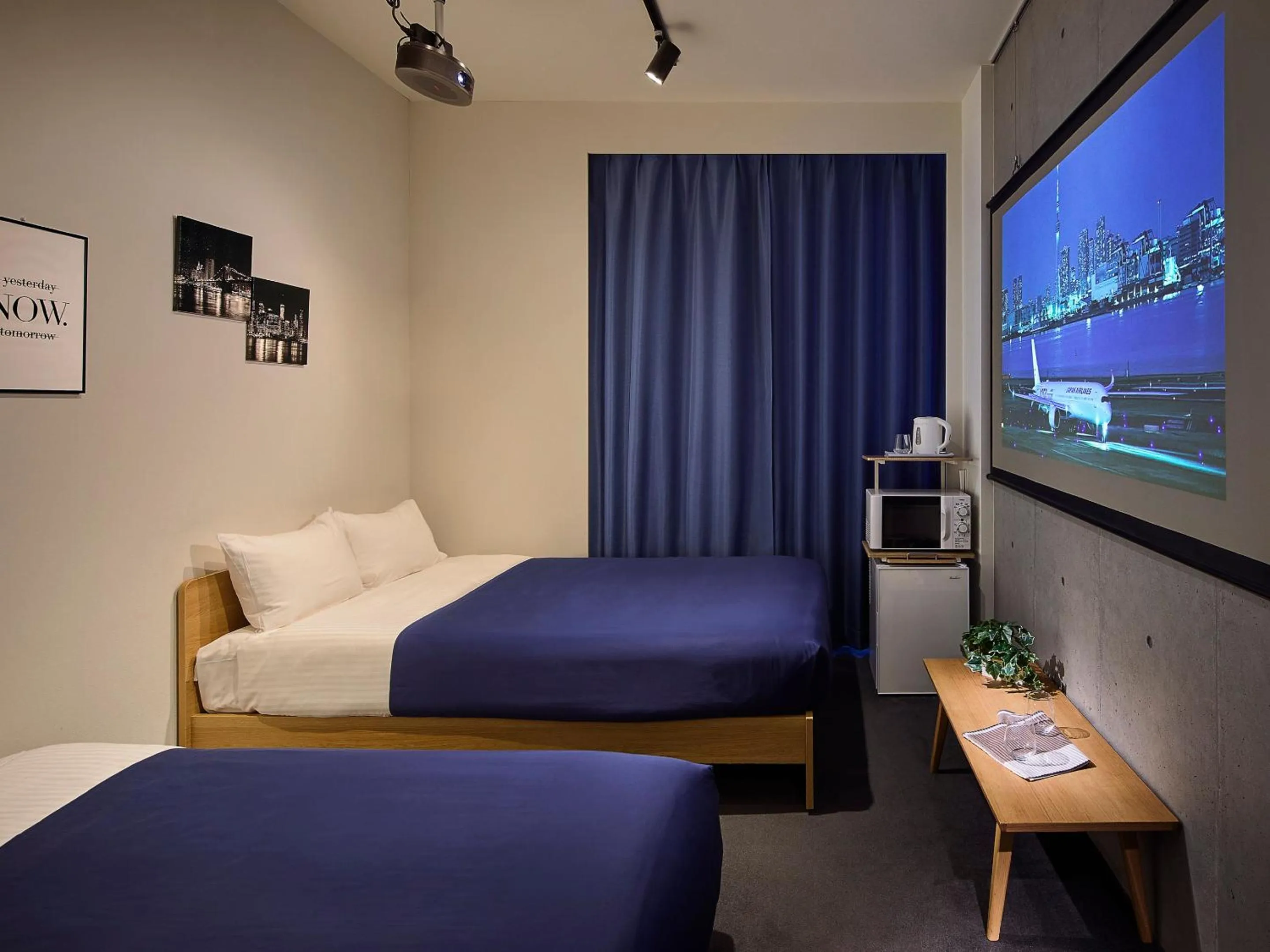 Bed in Theatel Haneda Ⅱ