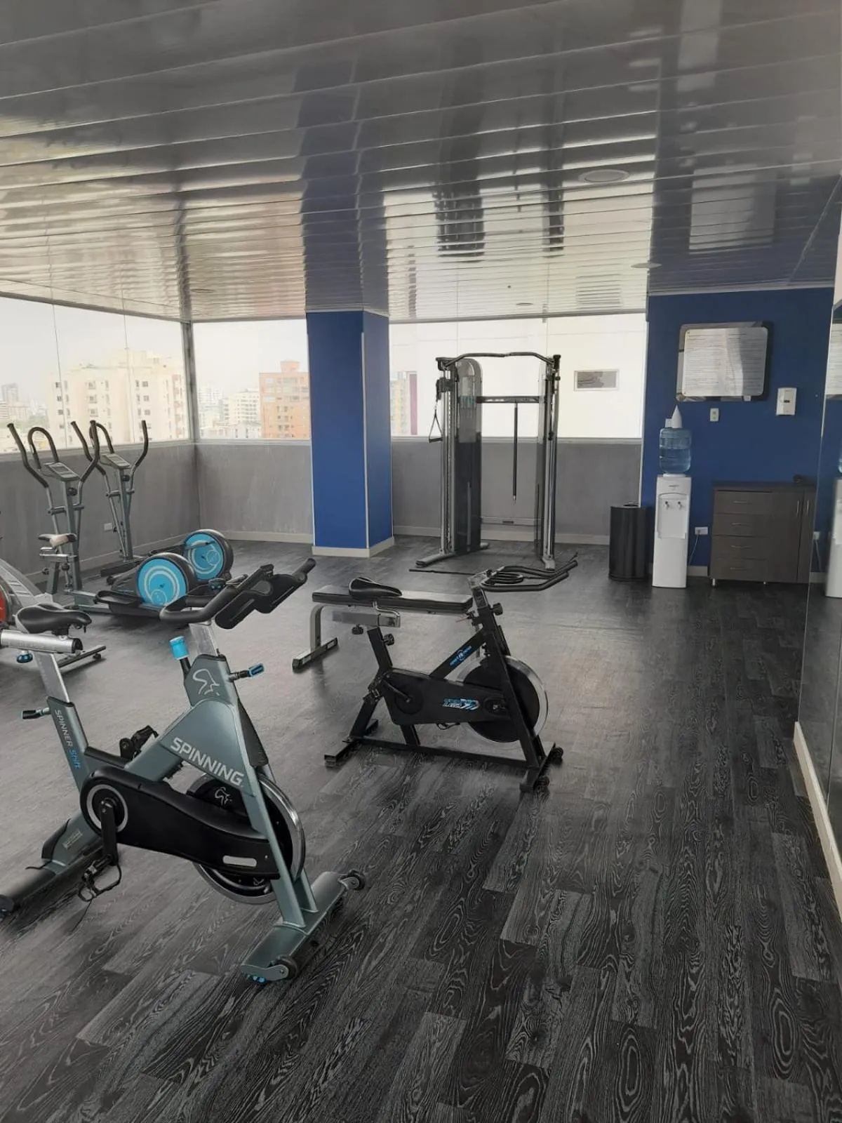 Fitness centre/facilities in Radisson Diamond Barranquilla