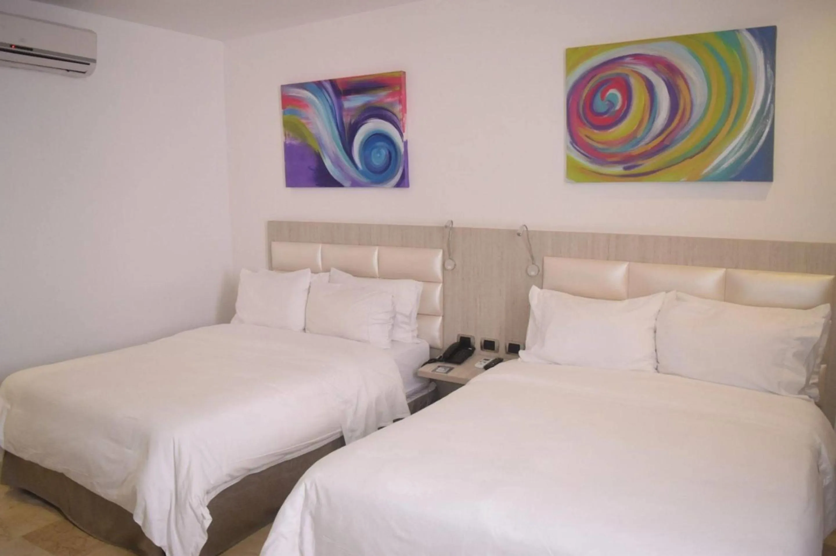 Bed in Radisson Diamond Barranquilla