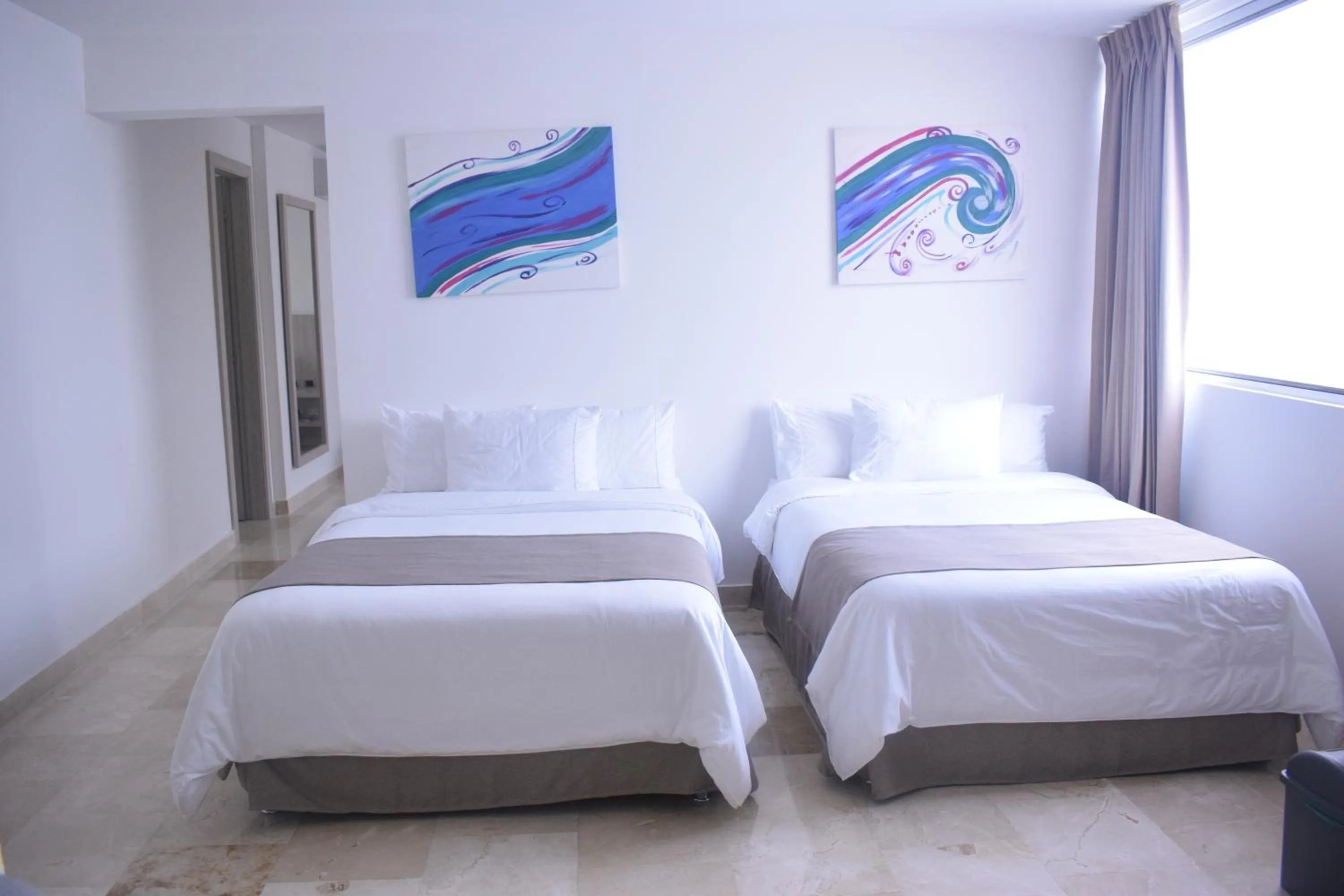 Bed in Radisson Diamond Barranquilla