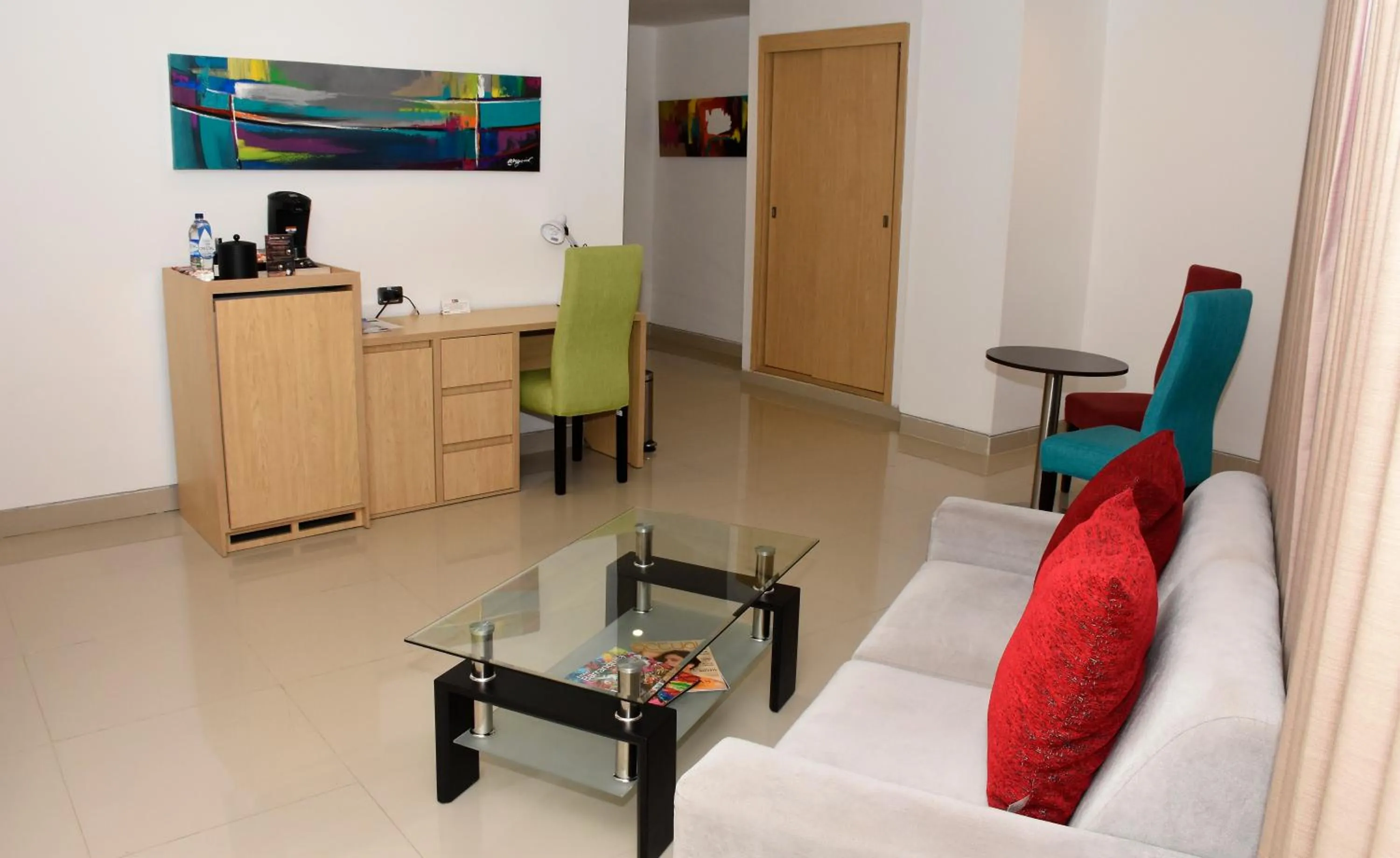 Living room in Radisson Diamond Barranquilla