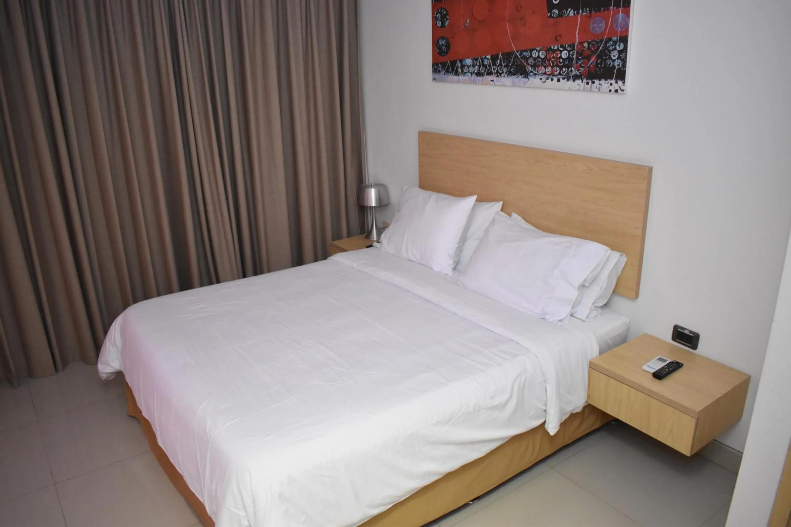Bed in Radisson Diamond Barranquilla