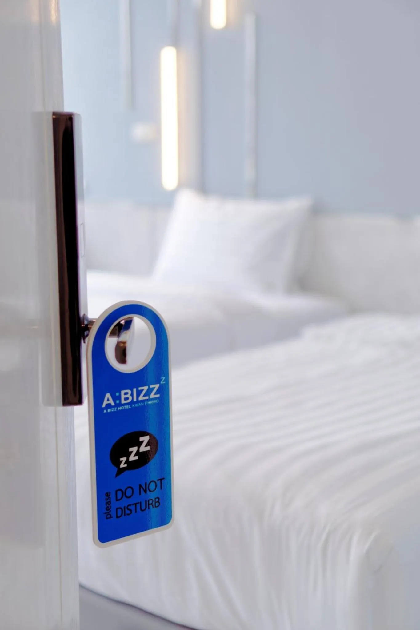 Property logo or sign, Bed in ABIZZ Hotel KwanPhayao