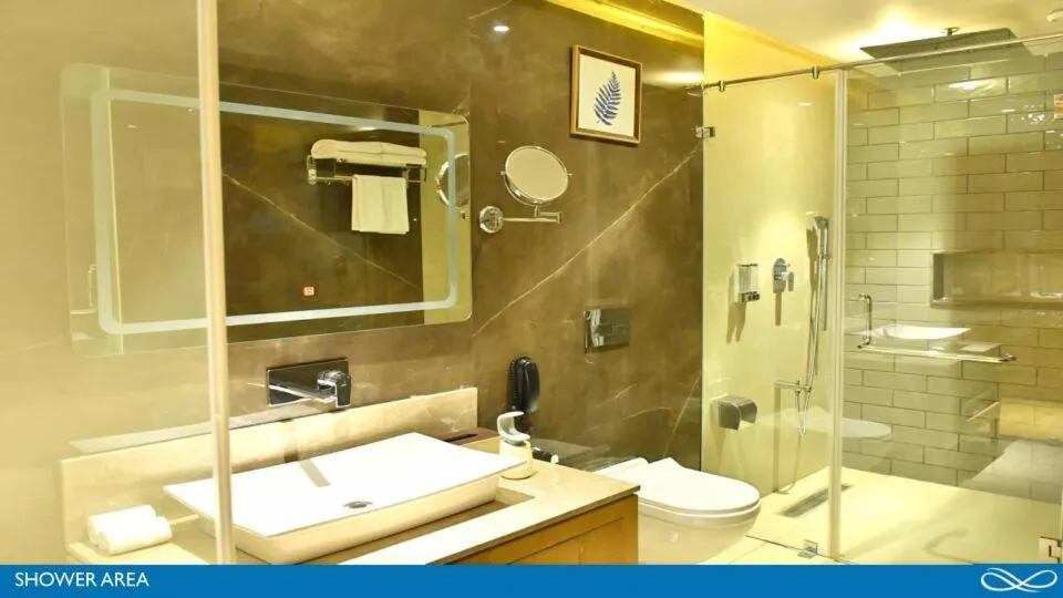 Shower in Sarovar Portico Morbi