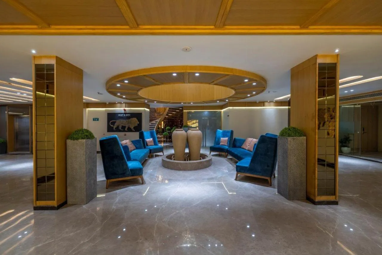 Lobby or reception in Sarovar Portico Morbi
