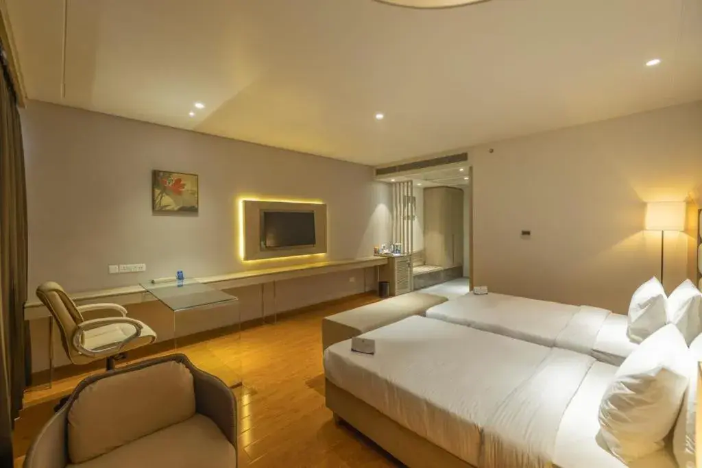 Premium Room - 2 Single Beds in Sarovar Portico Morbi Premium Room - 2 Single Beds in Sarovar Portico Morbi