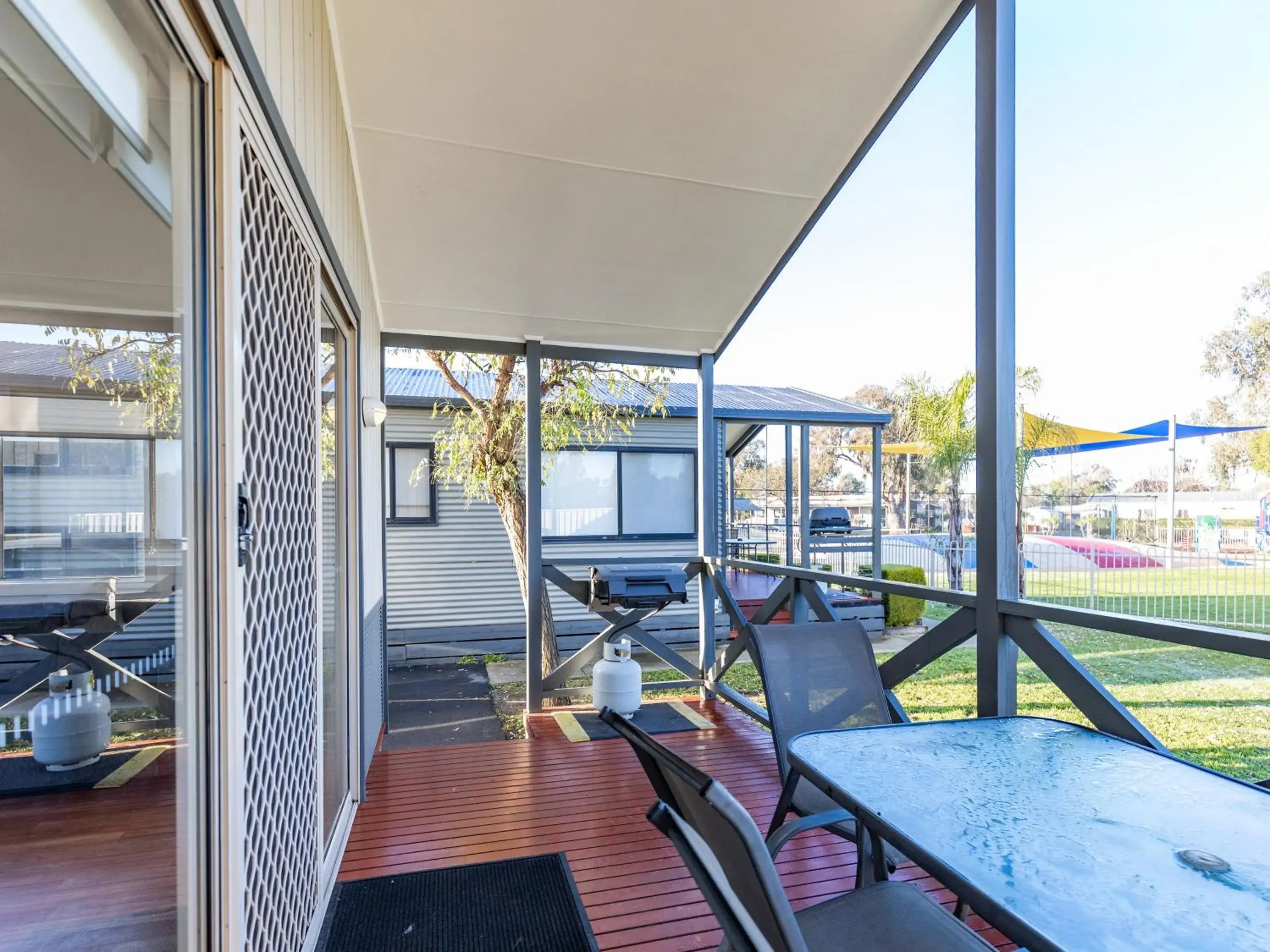 Executive Cabin in NRMA Yarrawonga Mulwala Holiday Park Executive Cabin in NRMA Yarrawonga Mulwala Holiday Park