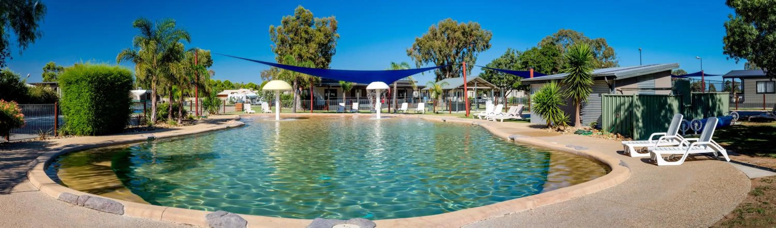 Swimming pool in NRMA Yarrawonga Mulwala Holiday Park