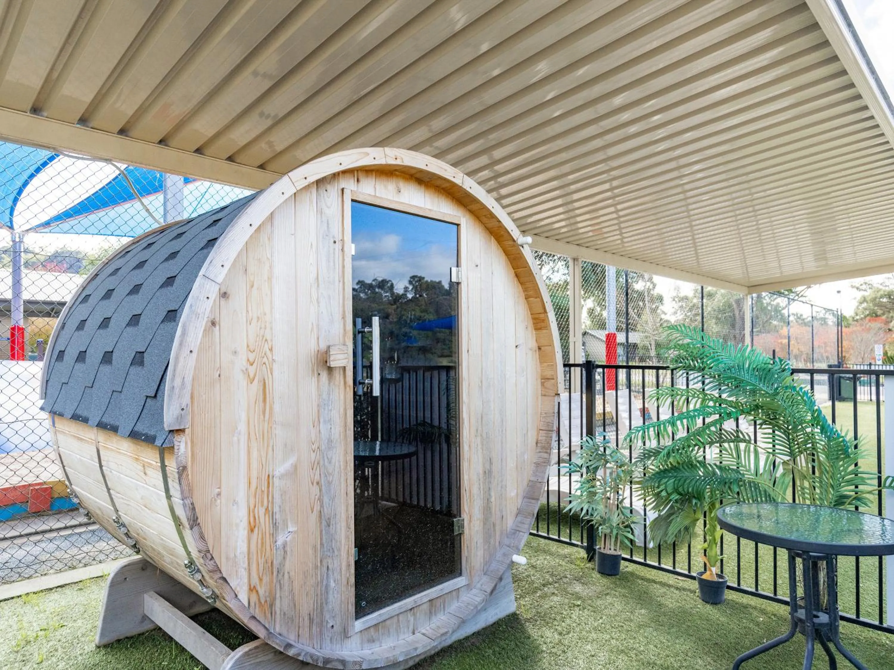 Sauna in NRMA Halls Gap Holiday Park