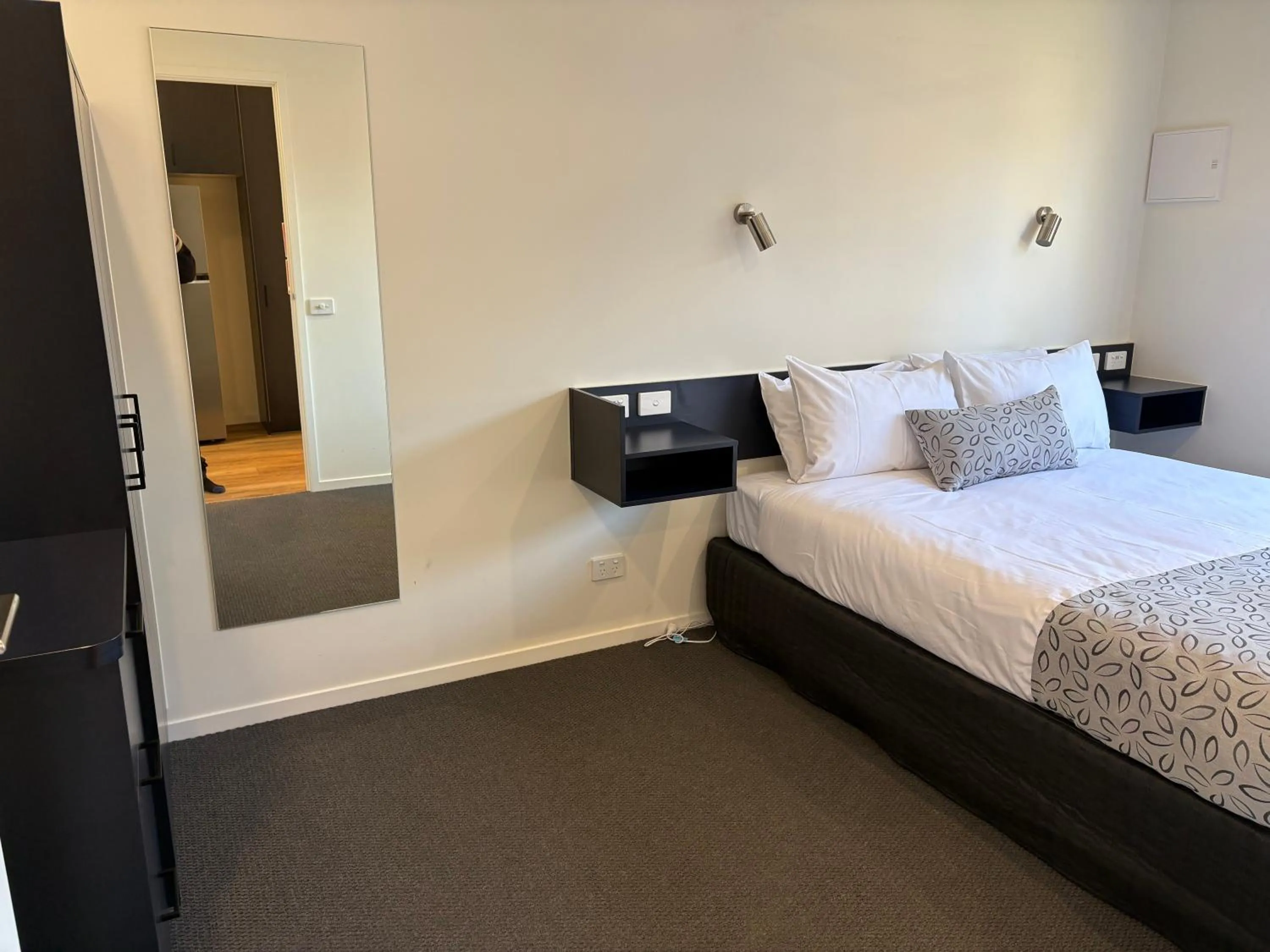 Bed in NRMA Halls Gap Holiday Park