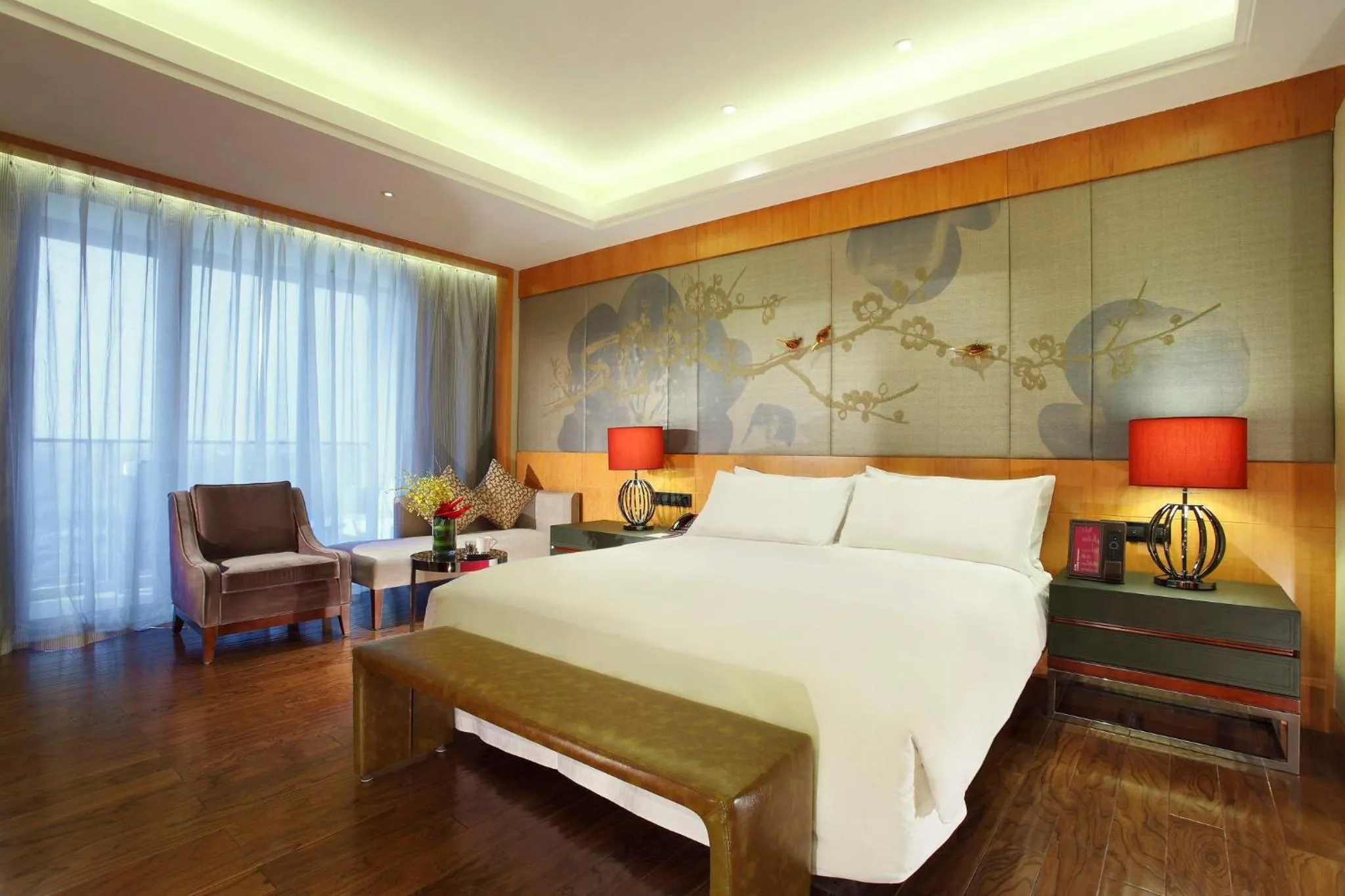 Bedroom, Bed in Crowne Plaza Chengdu West by IHG