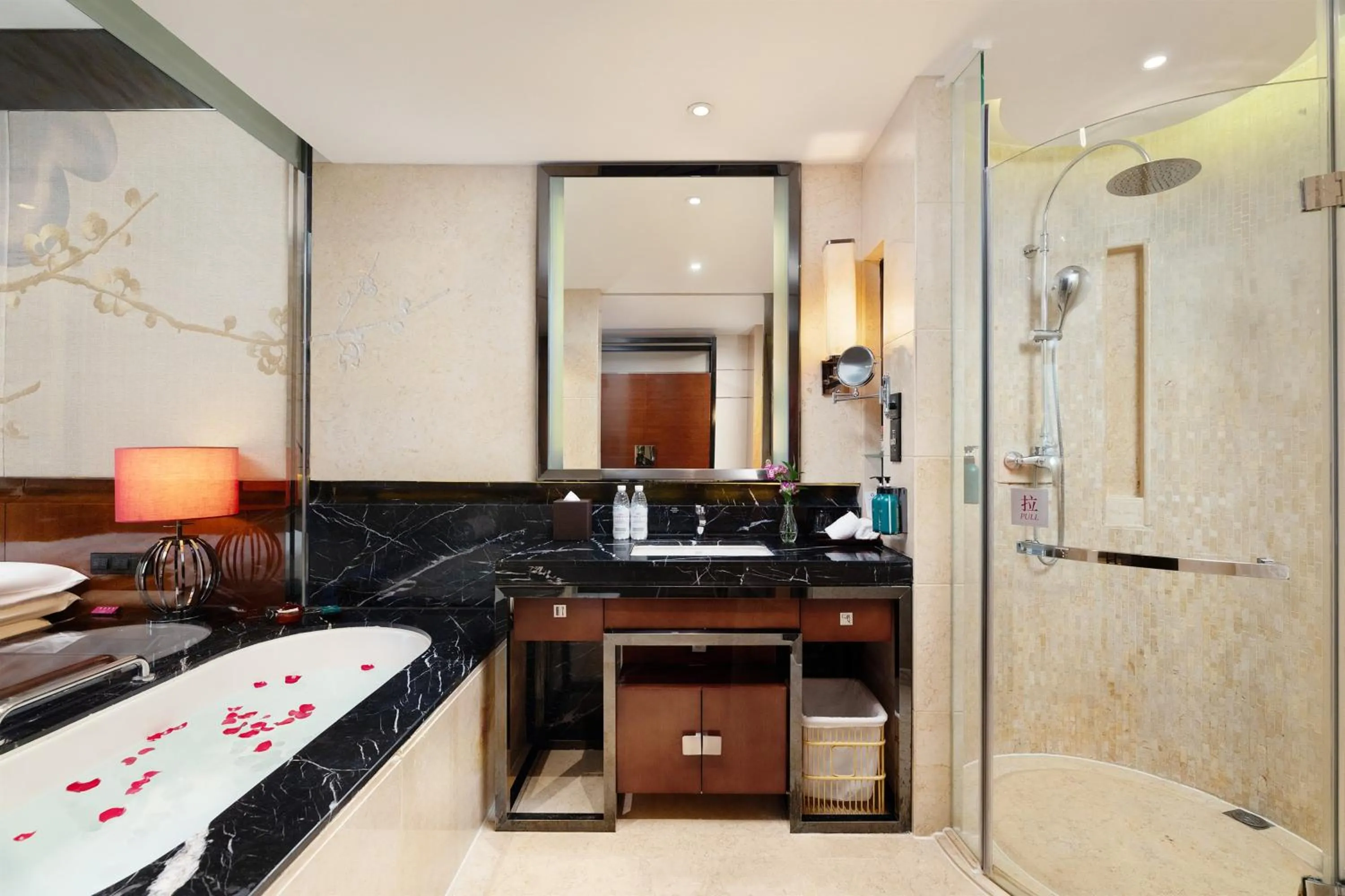 Bathroom in Crowne Plaza Chengdu West by IHG