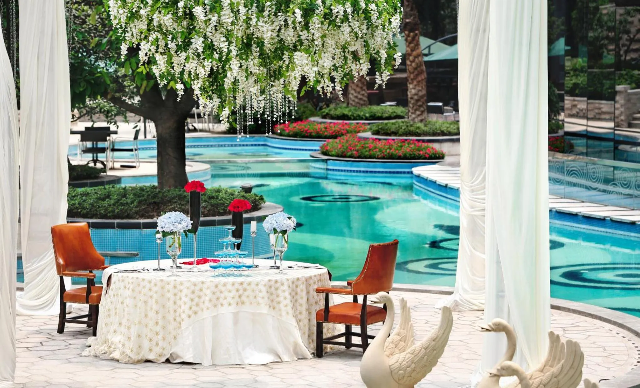 Swimming pool in Crowne Plaza Chengdu West by IHG