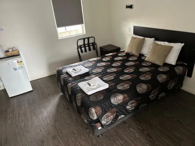 Bed in Coal n Cattle Hotel Motel