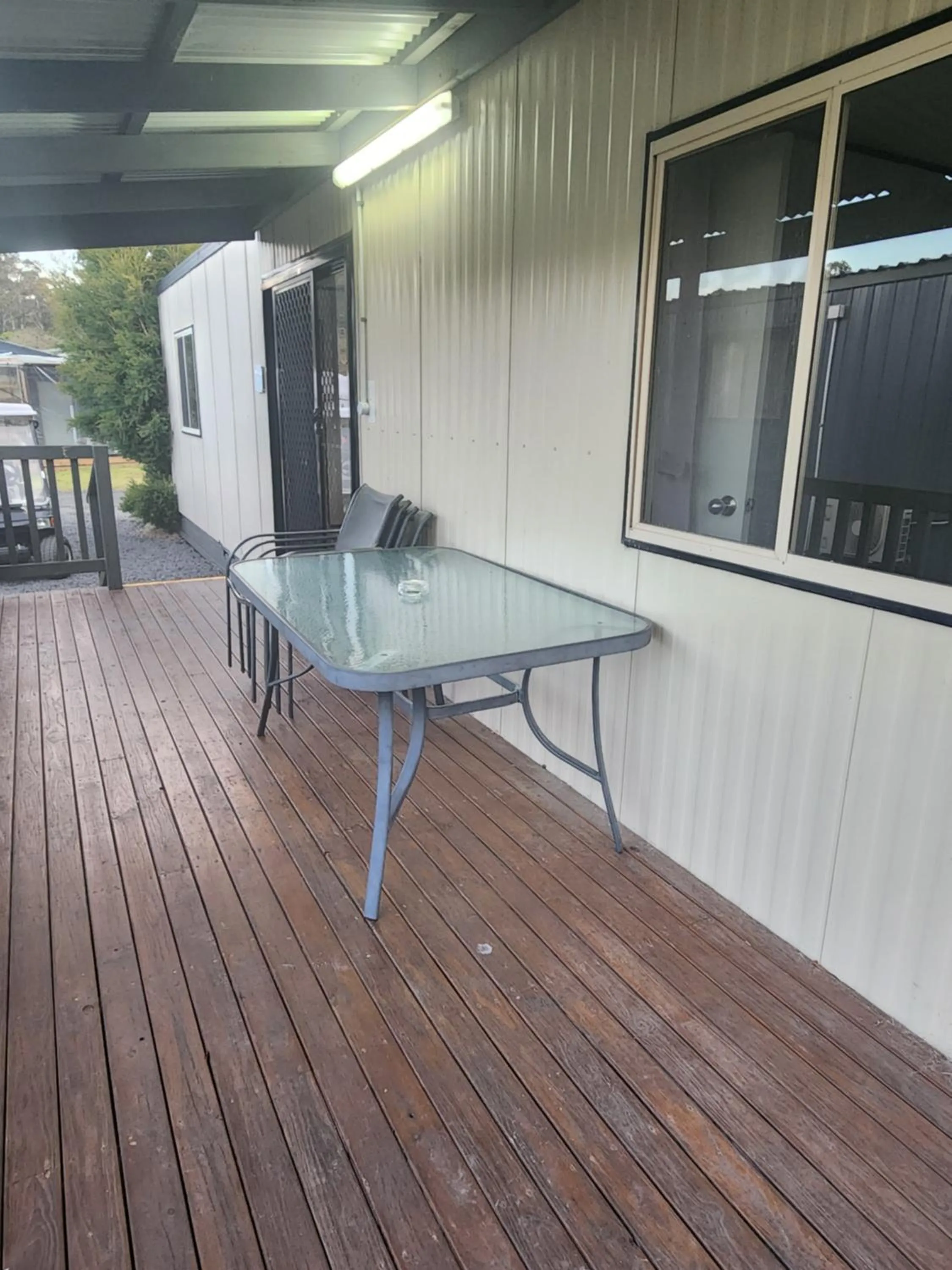 Balcony/Terrace in Eden Gateway Holiday Park