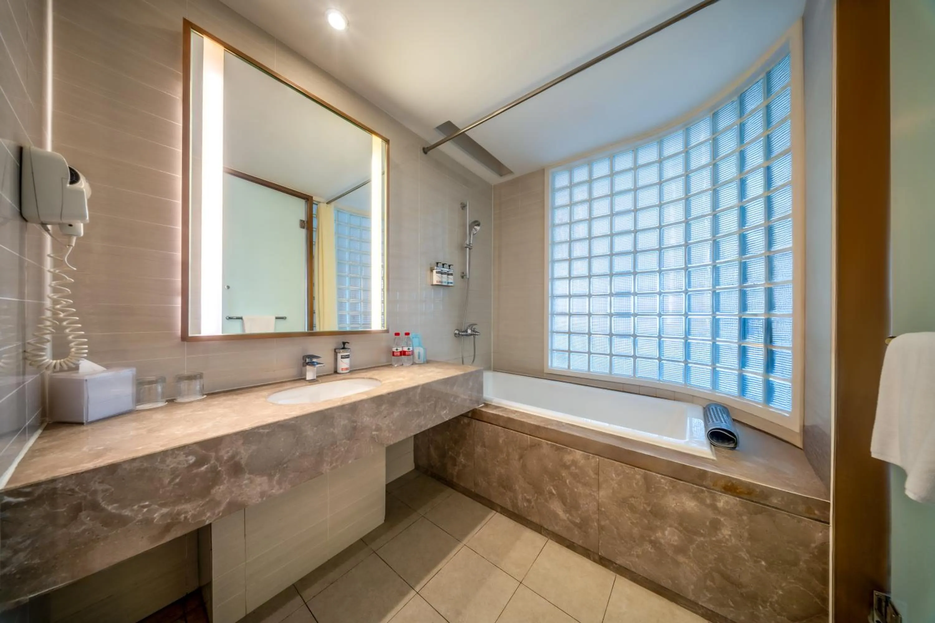 Bathroom in Holiday Inn Express Shenyang Golden Corridor by IHG
