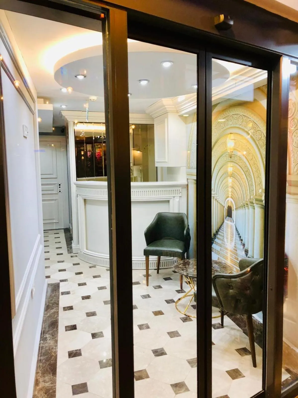 Property building in Crowned Hotel