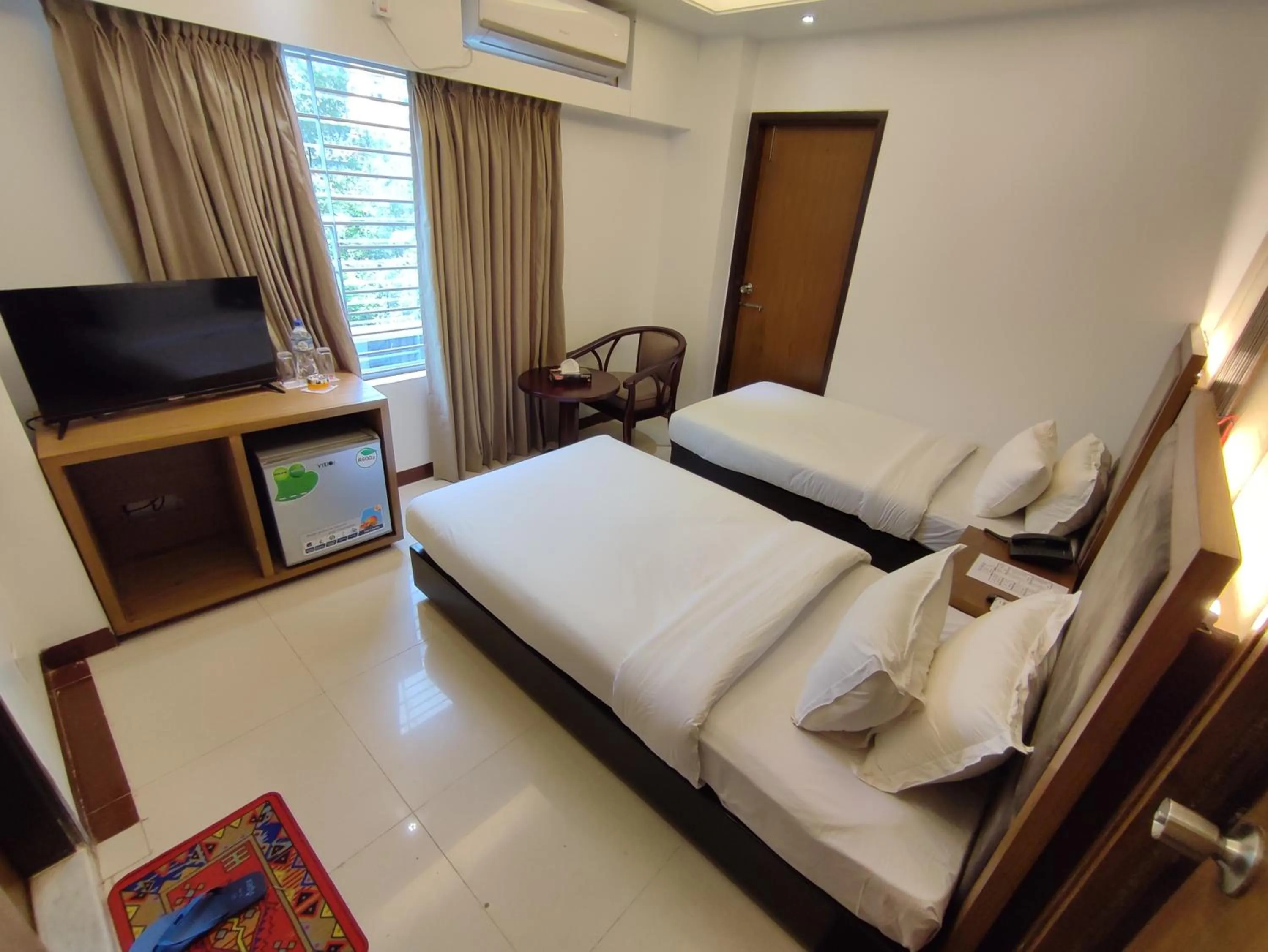 Bed in Hotel Holy Gate