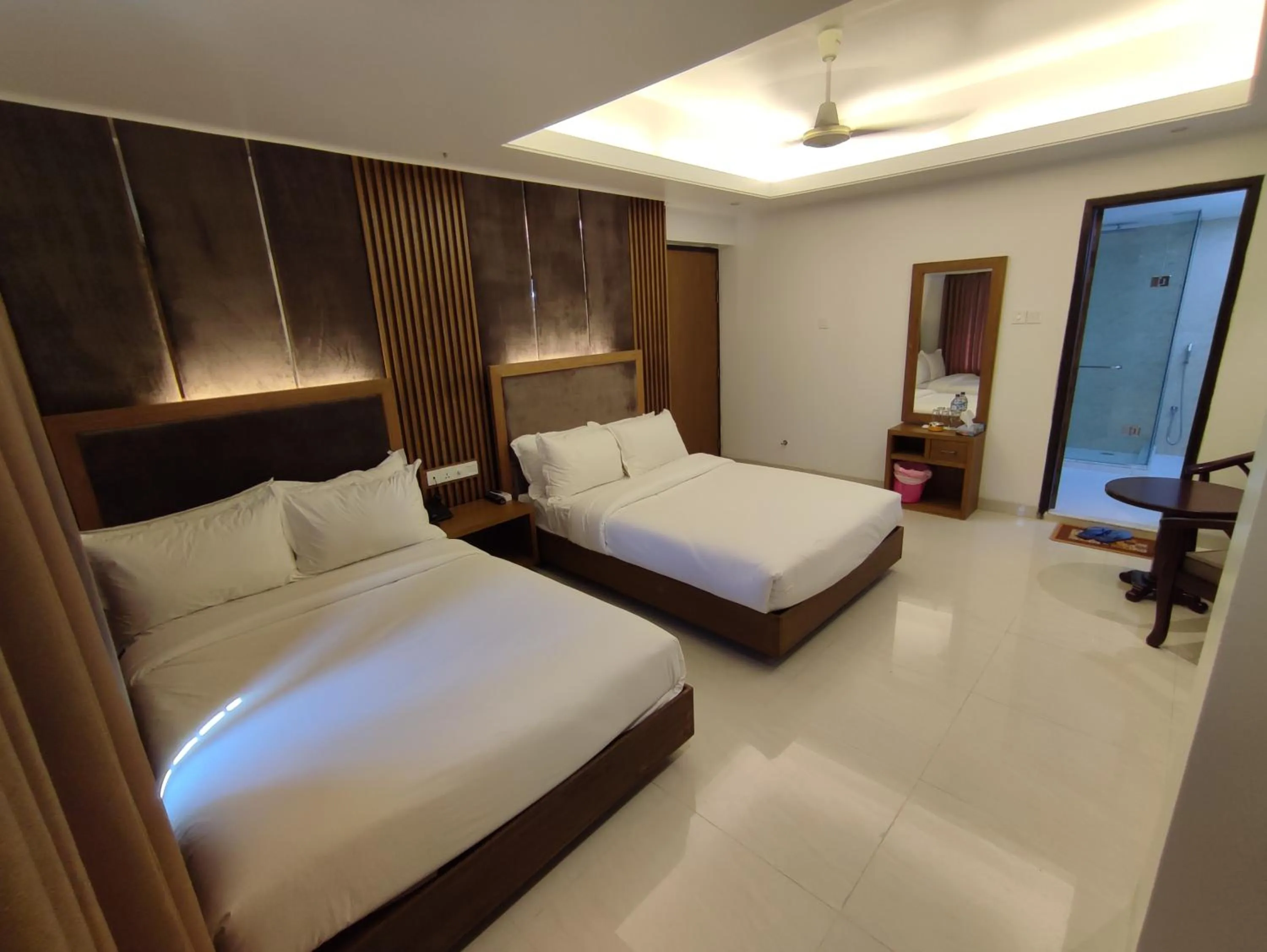 Bed in Hotel Holy Gate