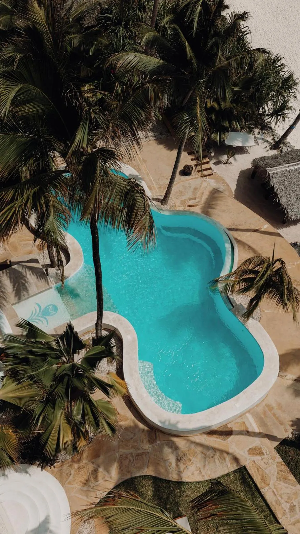 Pool view in Boutique Hotel Matlai