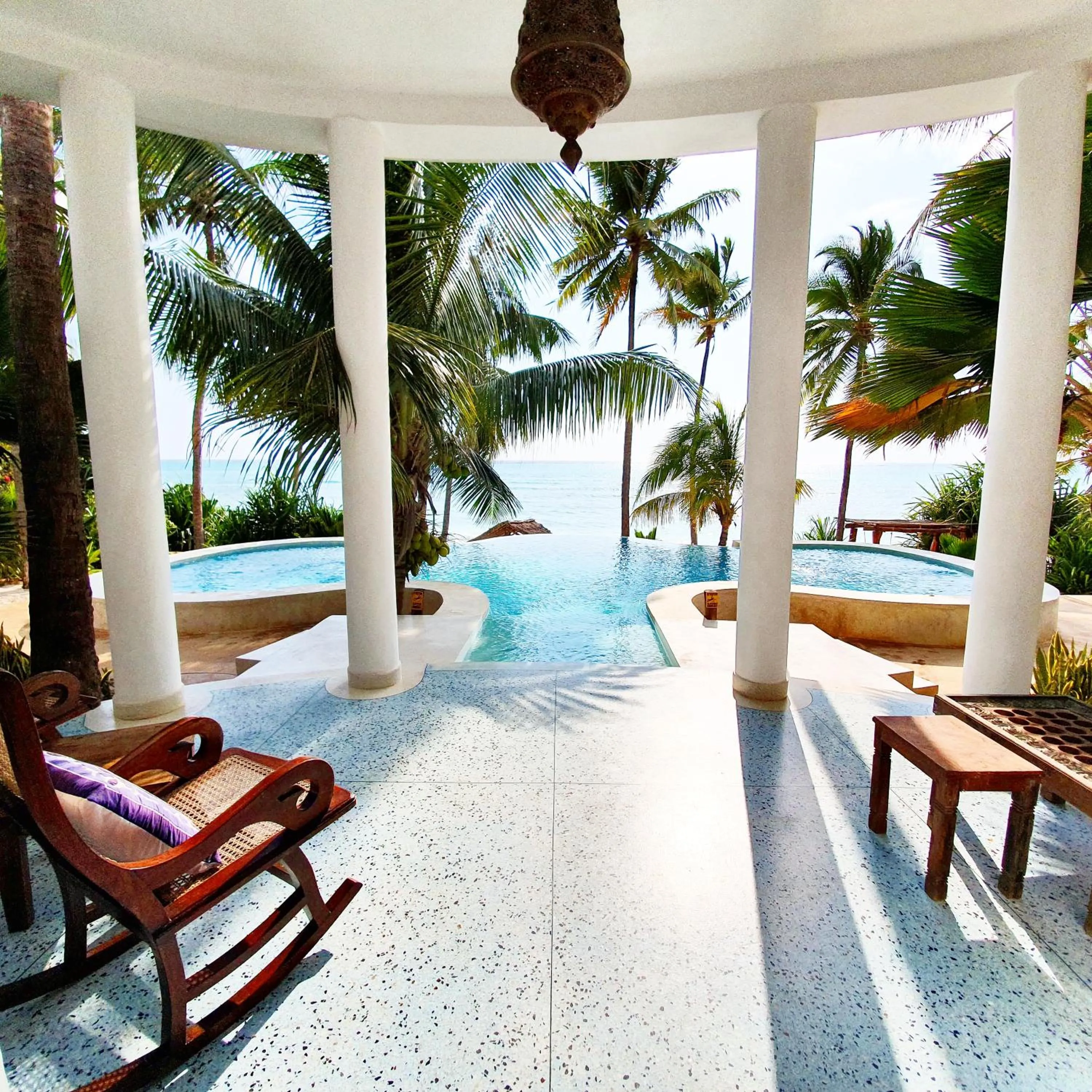 Pool view in Boutique Hotel Matlai