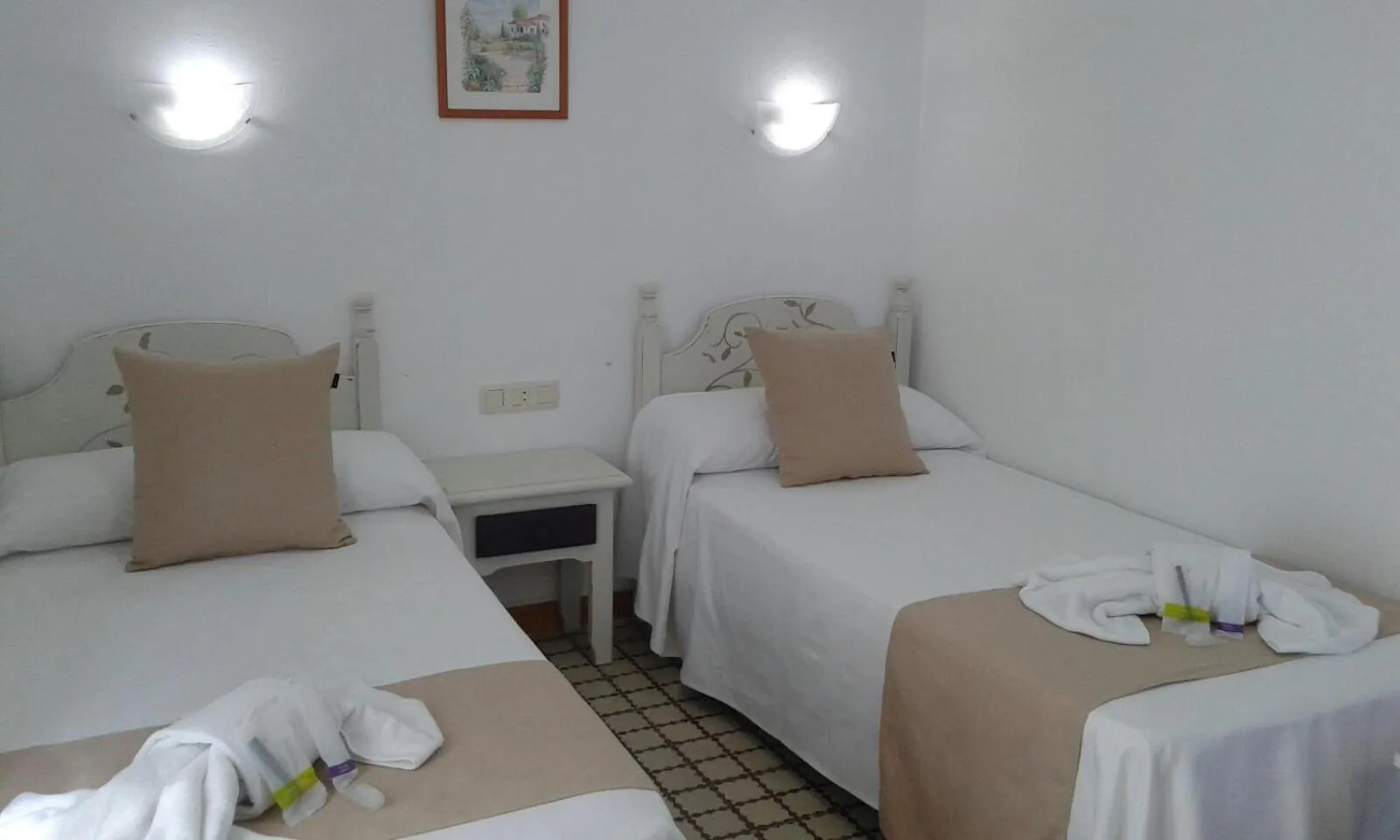 Bed in Hospederia Islasol