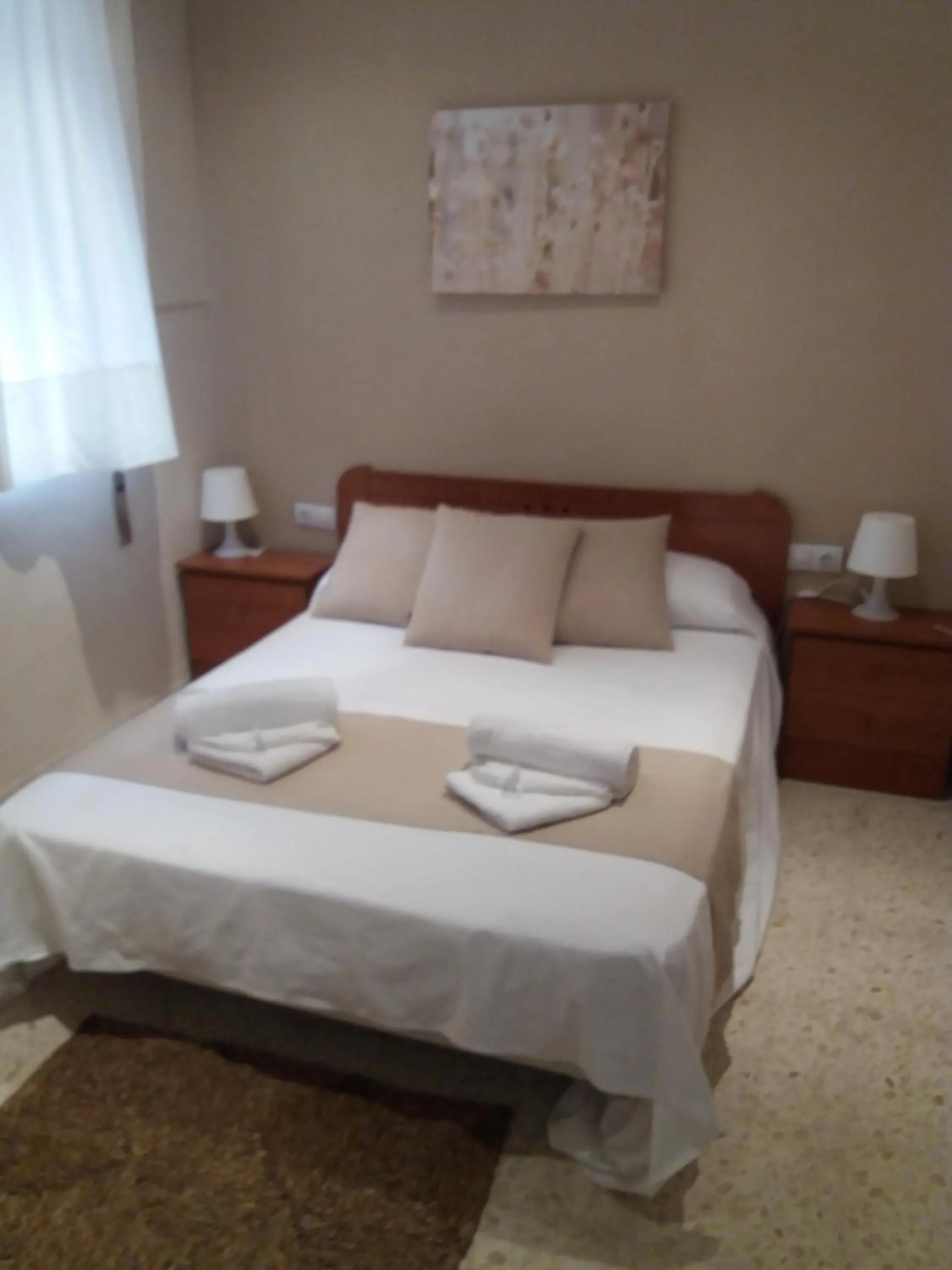 Bed in Hospederia Islasol