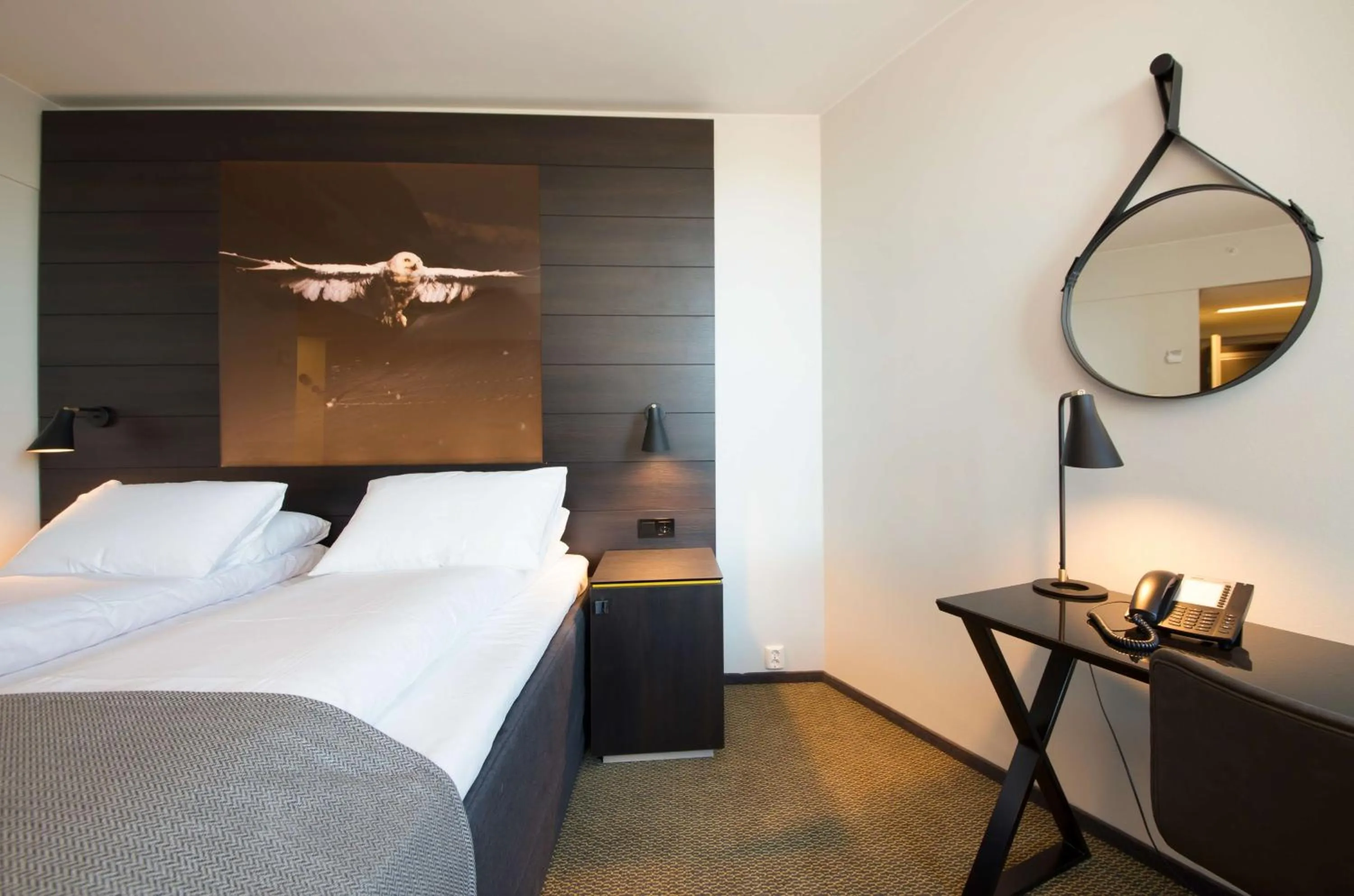 Photo of the whole room, Bed in Scandic Ørnen