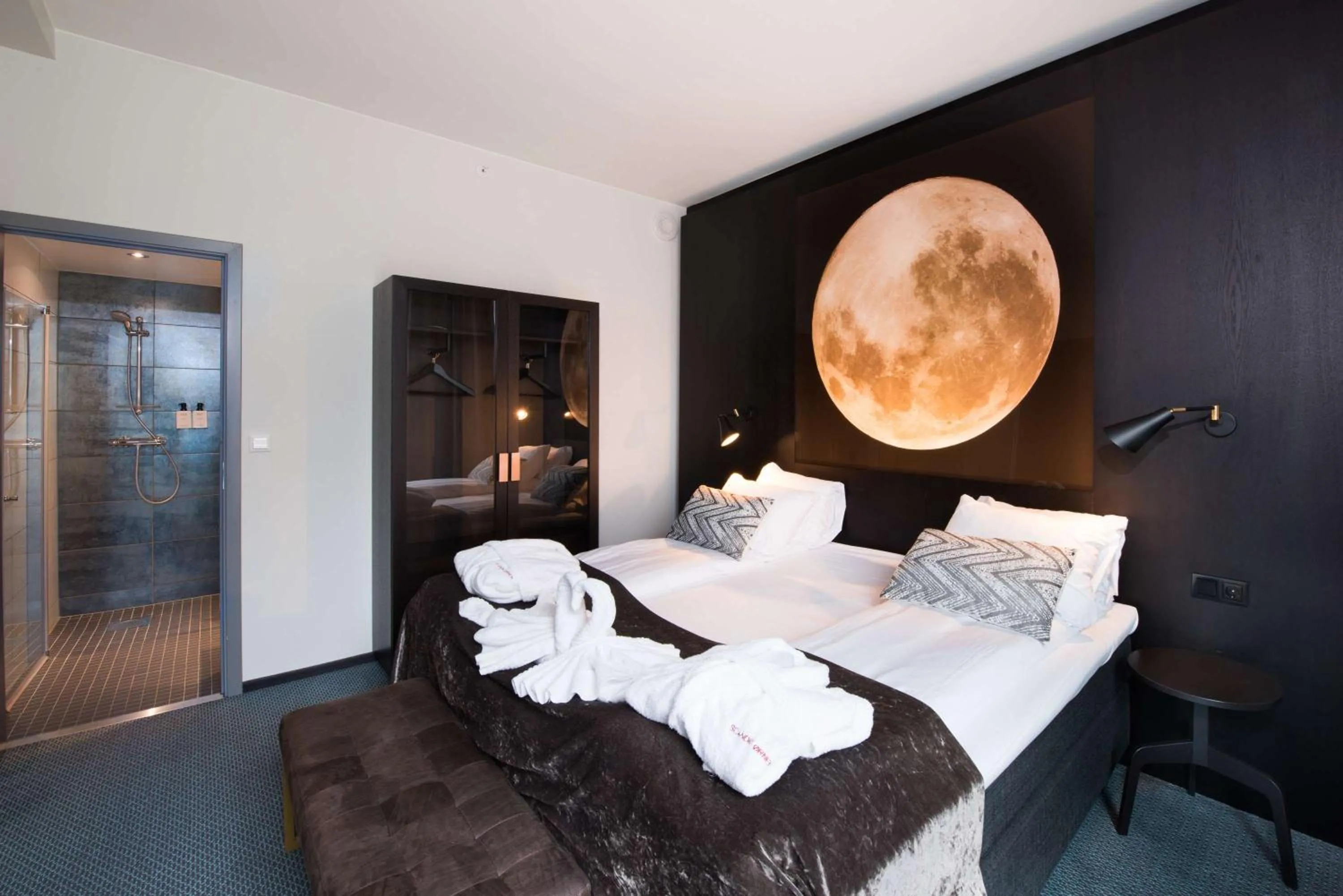 Bedroom, Bed in Scandic Ørnen