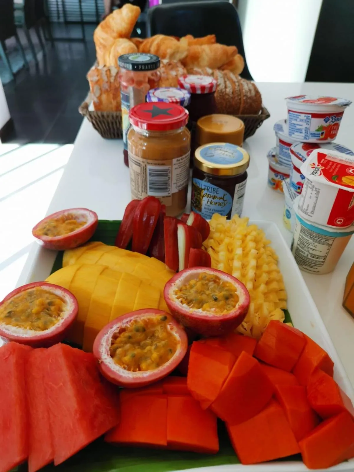 Continental breakfast in Eden Villa Phuket