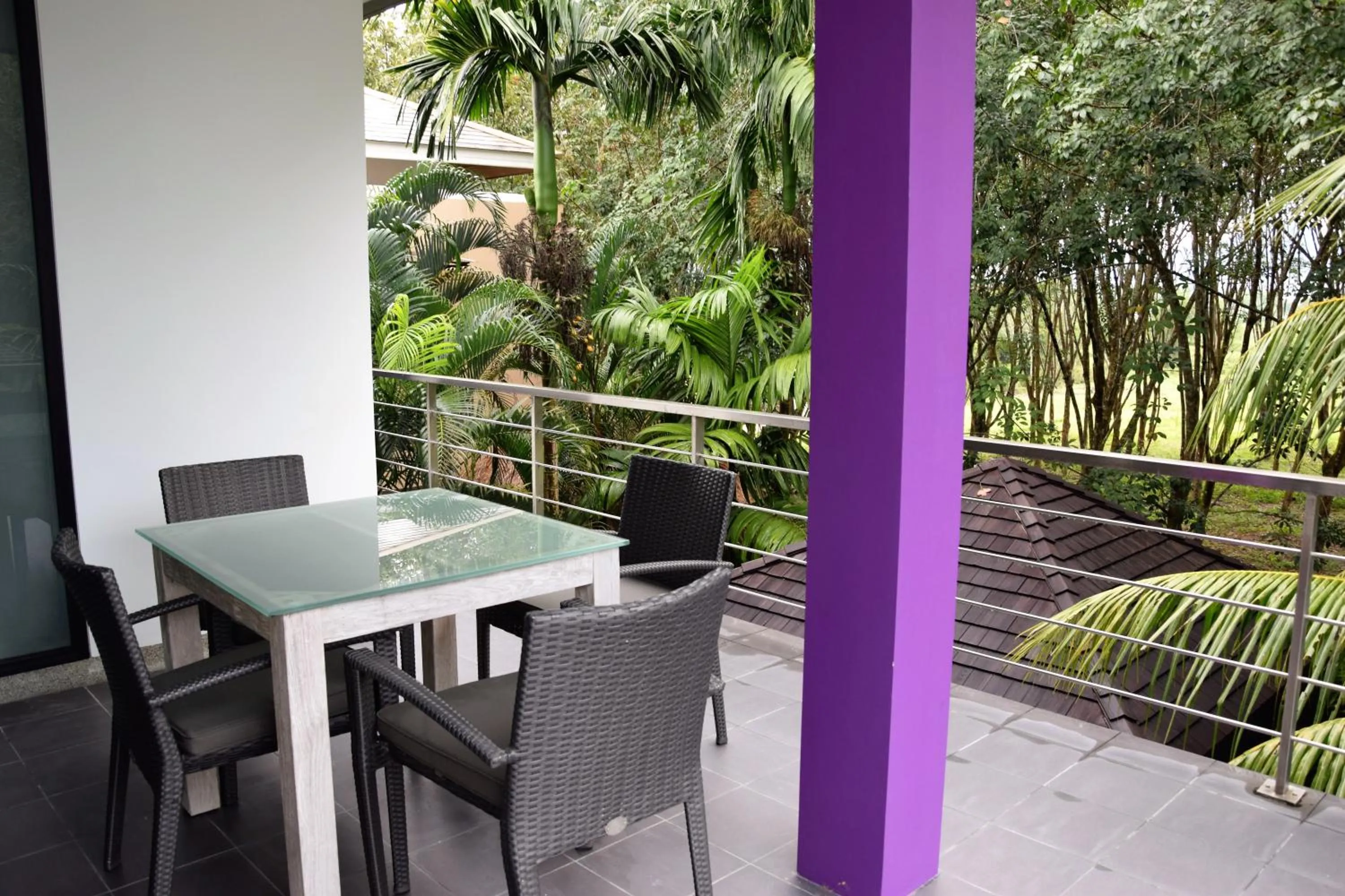 Balcony/Terrace in Eden Villa Phuket