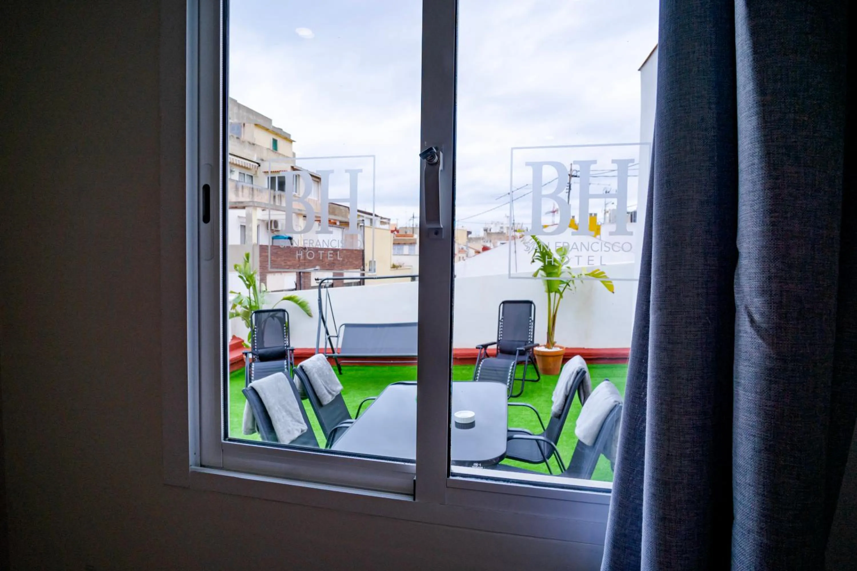 Balcony/Terrace in Hotel BH San Francisco Alicante