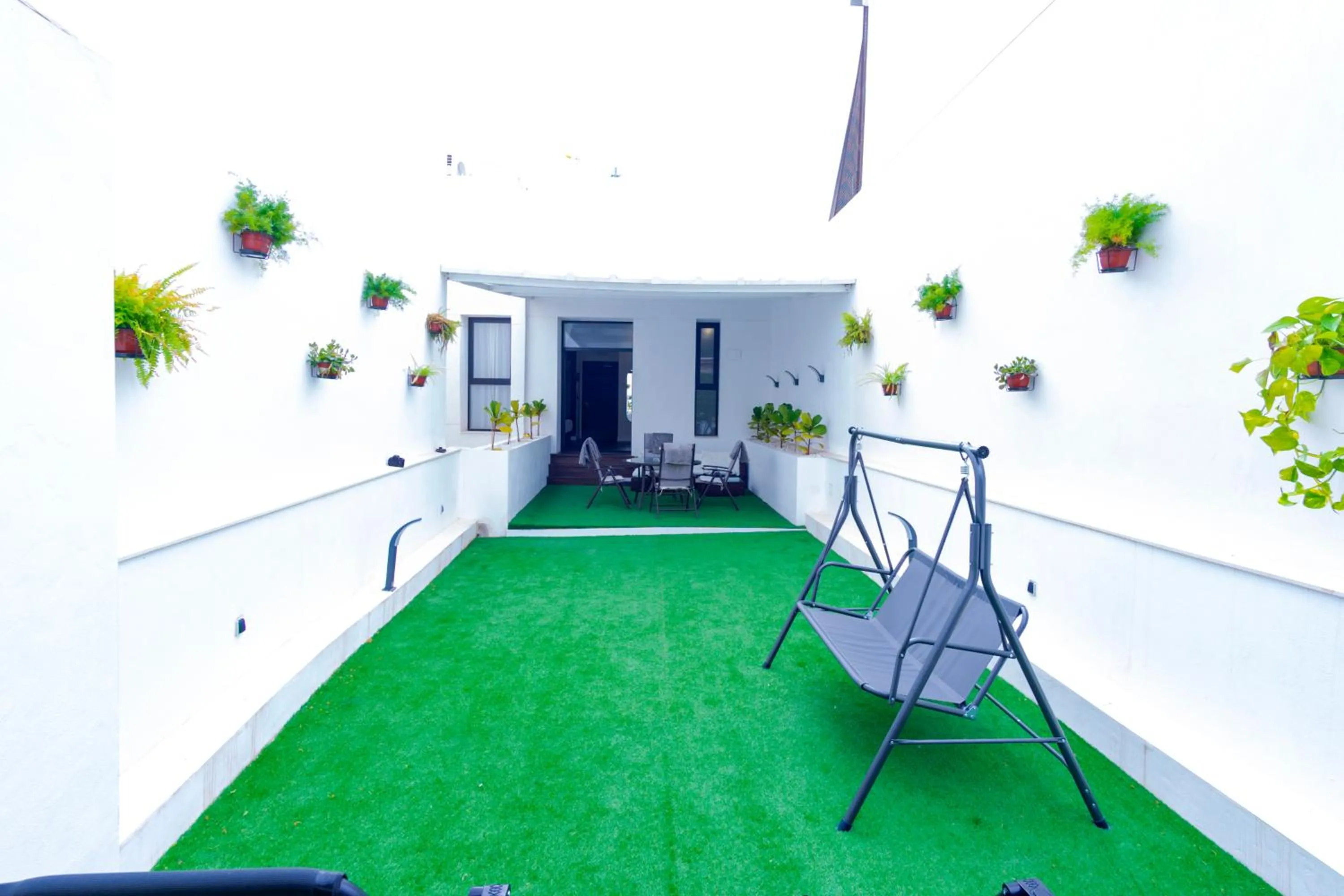 Garden view in Hotel BH San Francisco Alicante