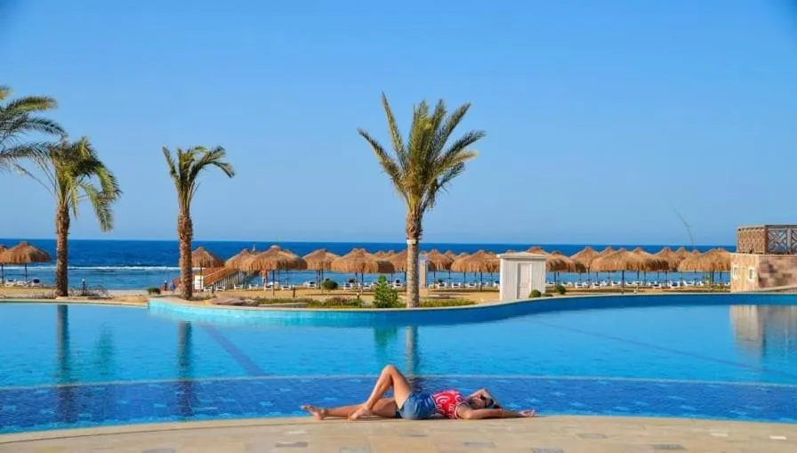 Swimming pool in Lazuli Hotel, Marsa Alam