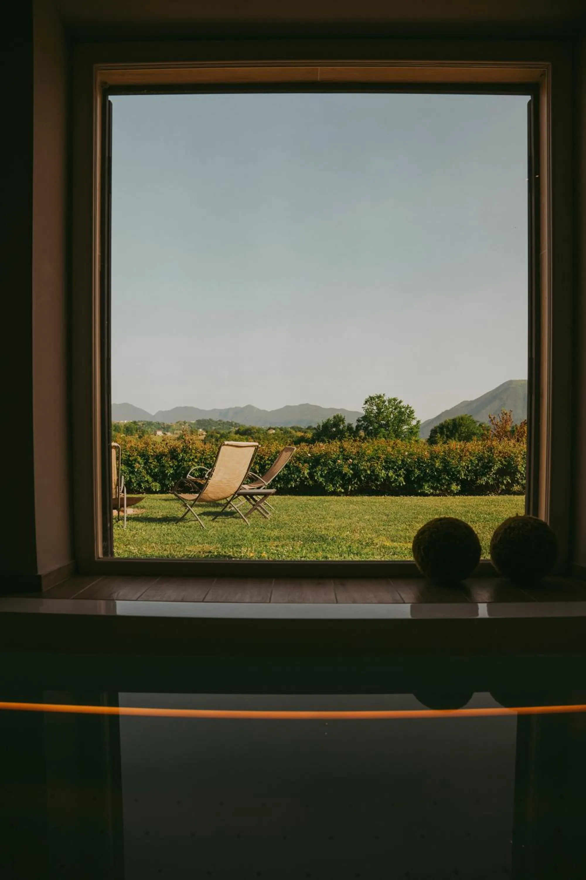 Natural landscape in RELAIS COLLE BUONO