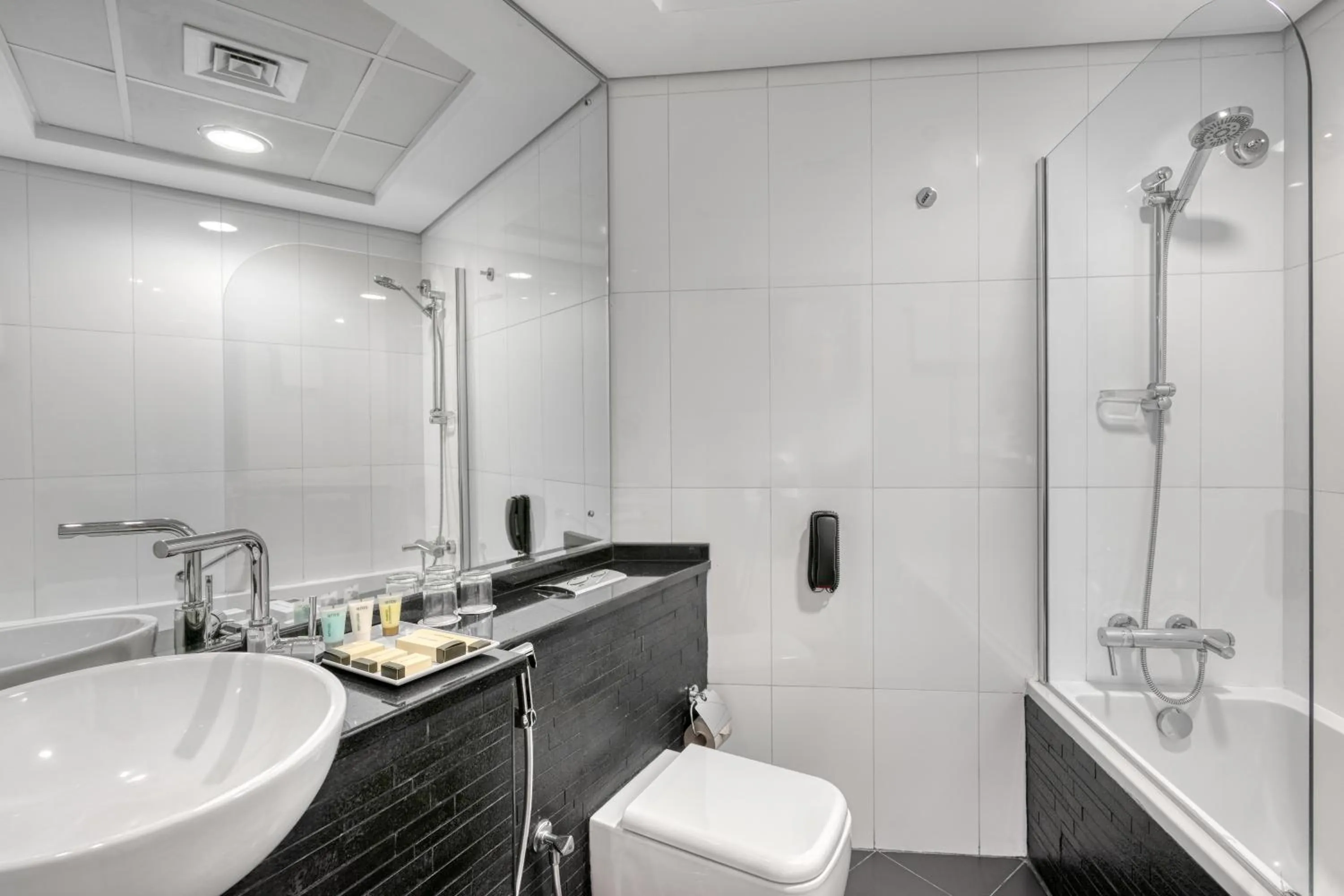 Bathroom in Grand Heights Dubai Hotel Apartments