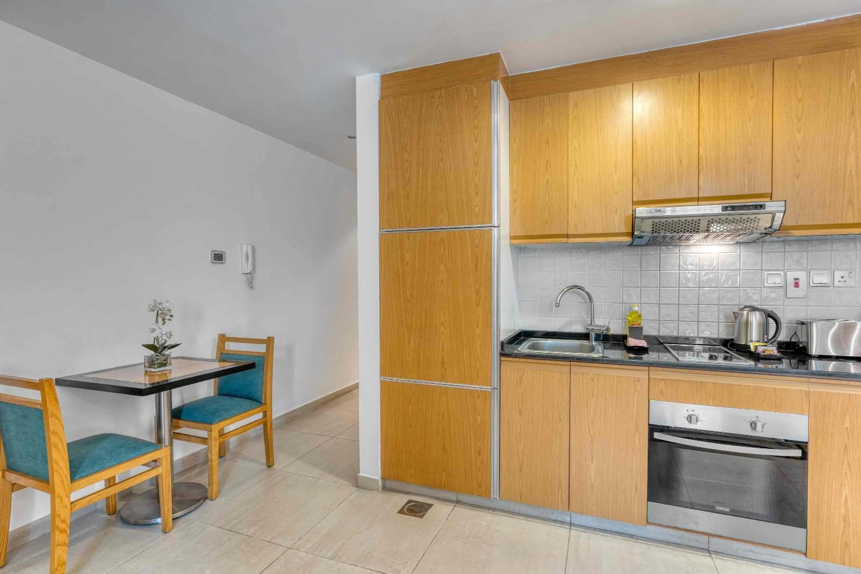 kitchen in Grand Heights Dubai Hotel Apartments