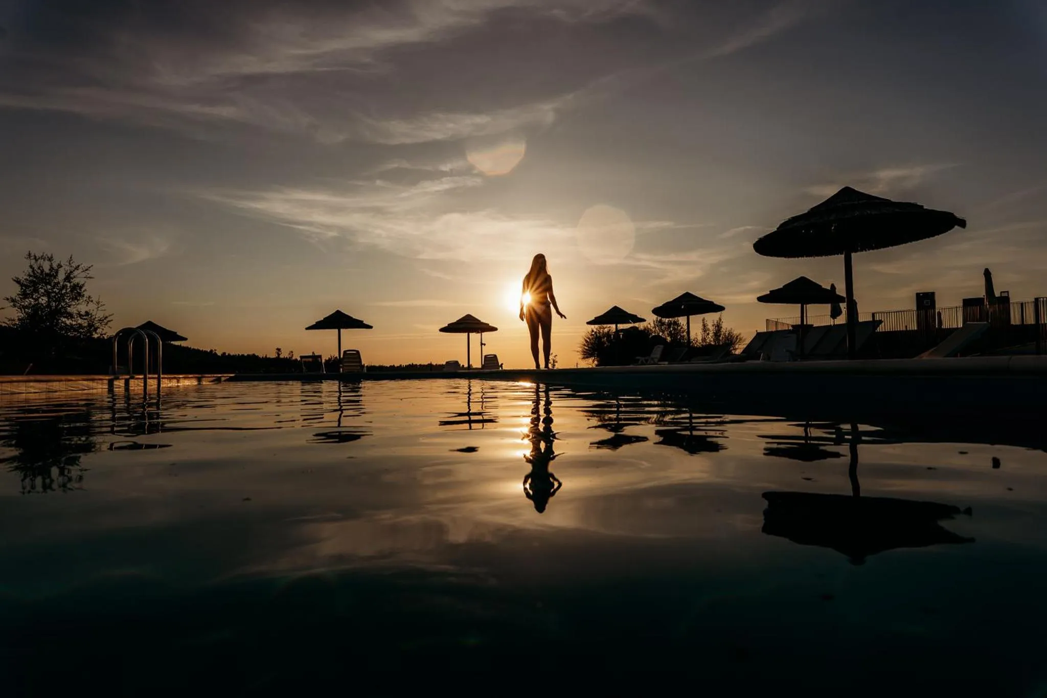 Swimming pool in Gavião Nature Village