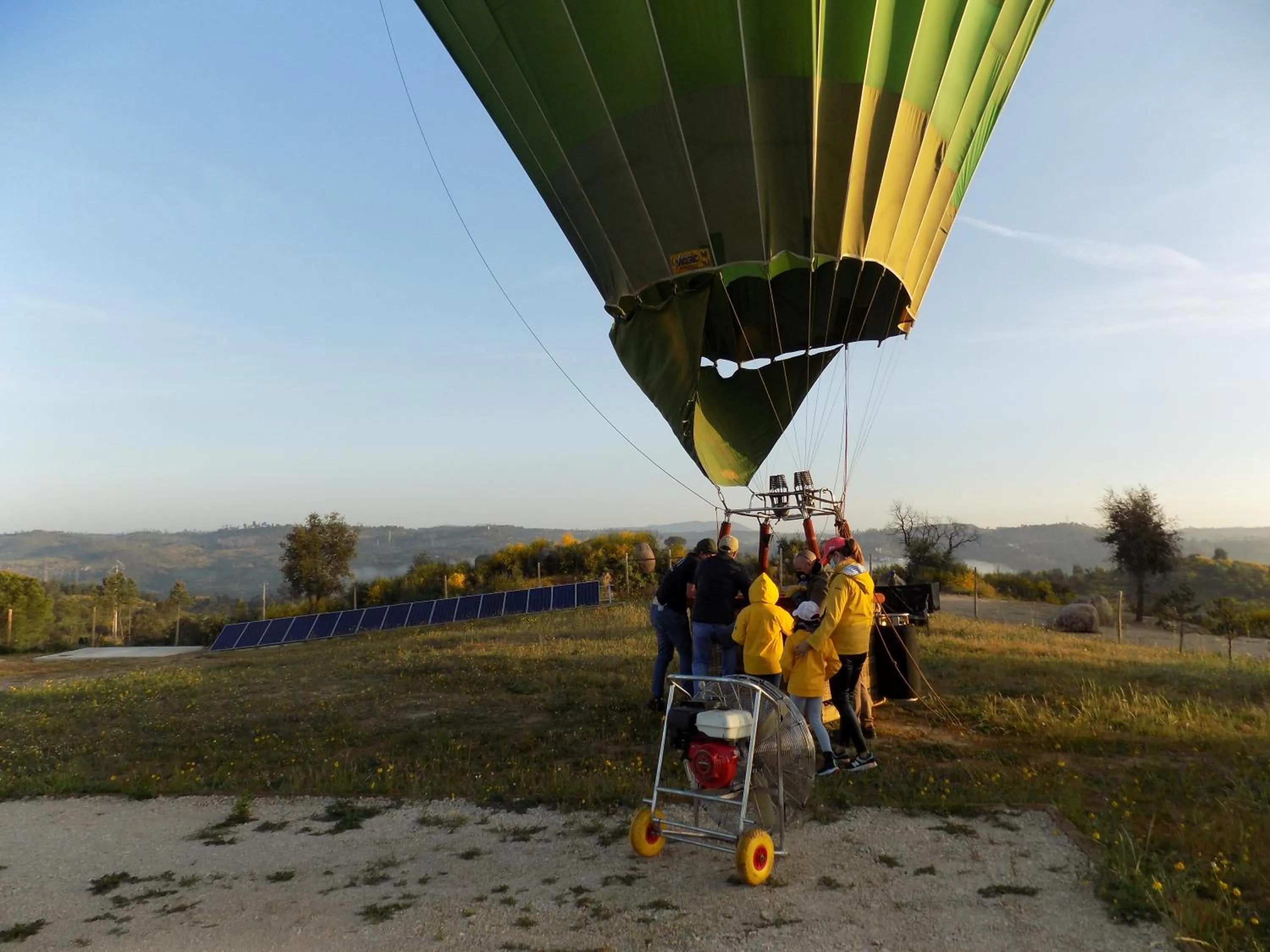 Natural landscape in Gavião Nature Village