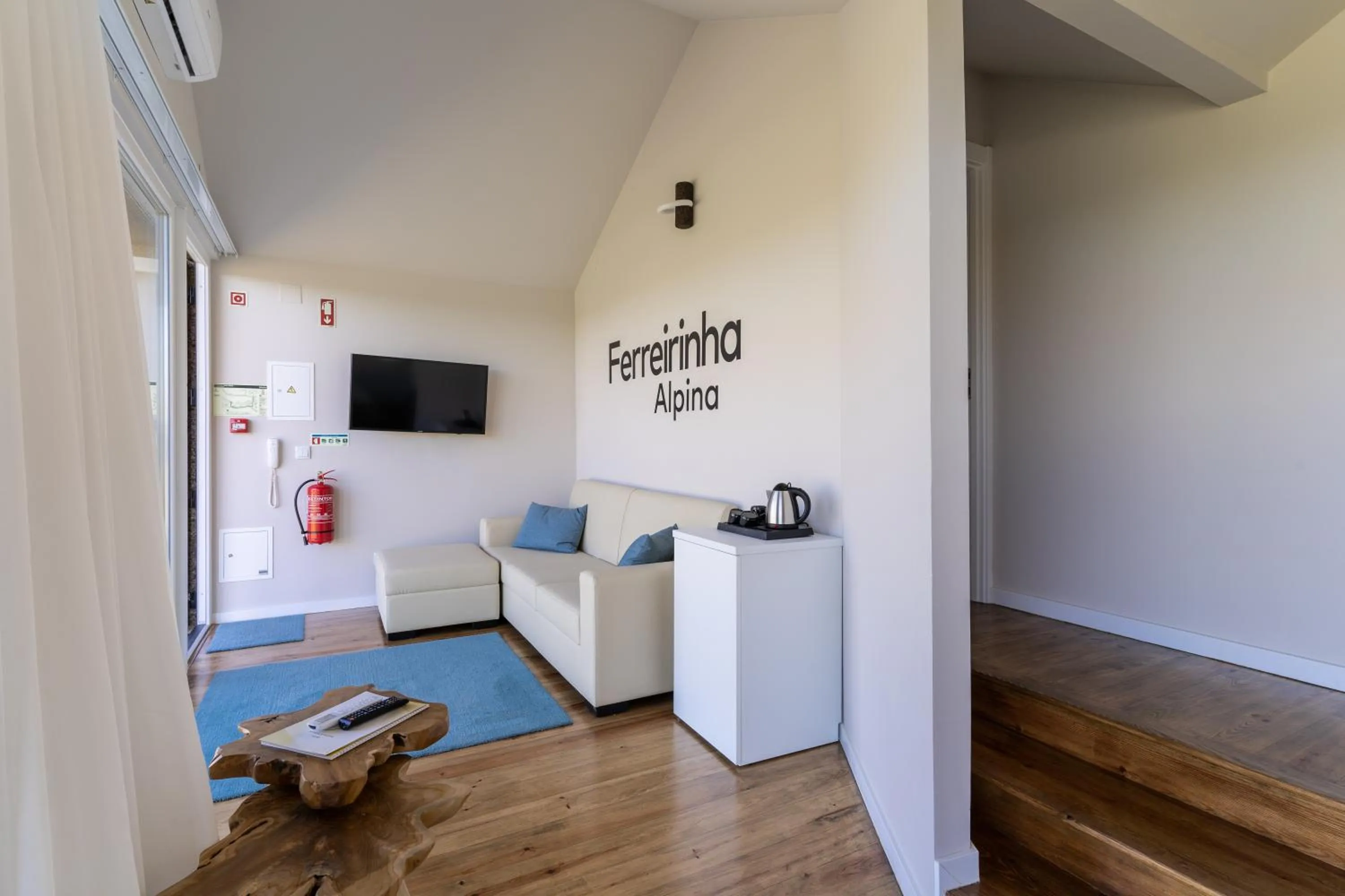 Living room in Gavião Nature Village