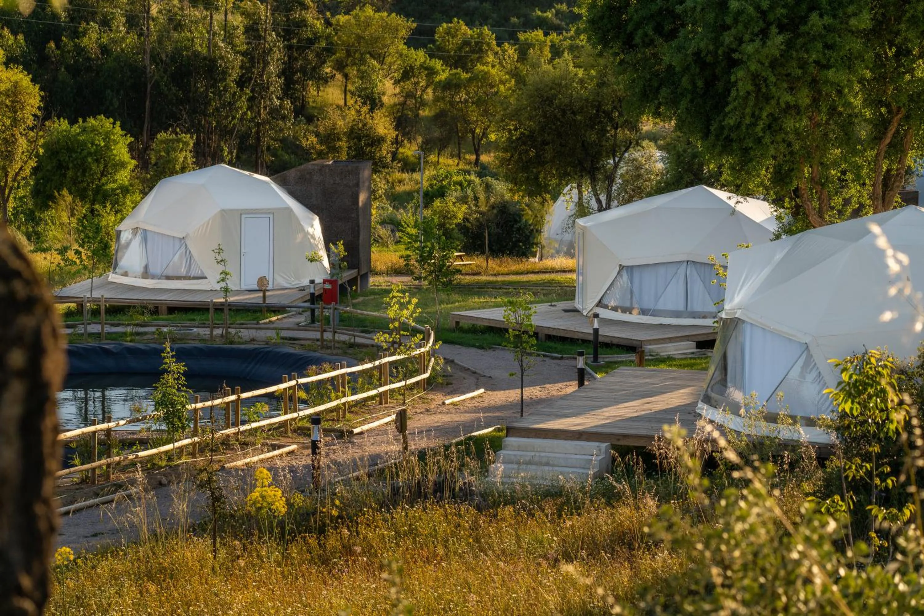 Natural landscape in Gavião Nature Village