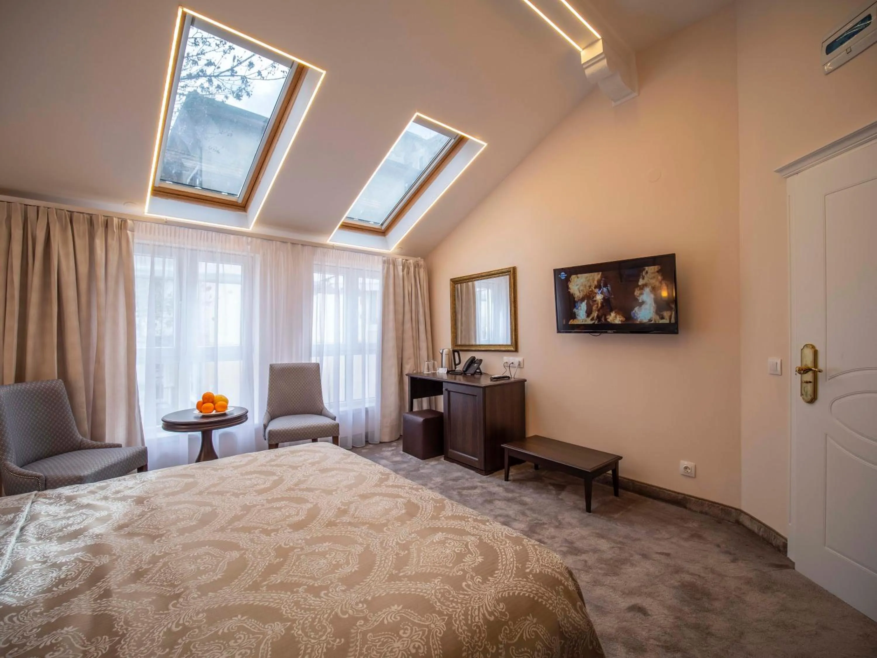 Bed in The Moon Boutique Hotel