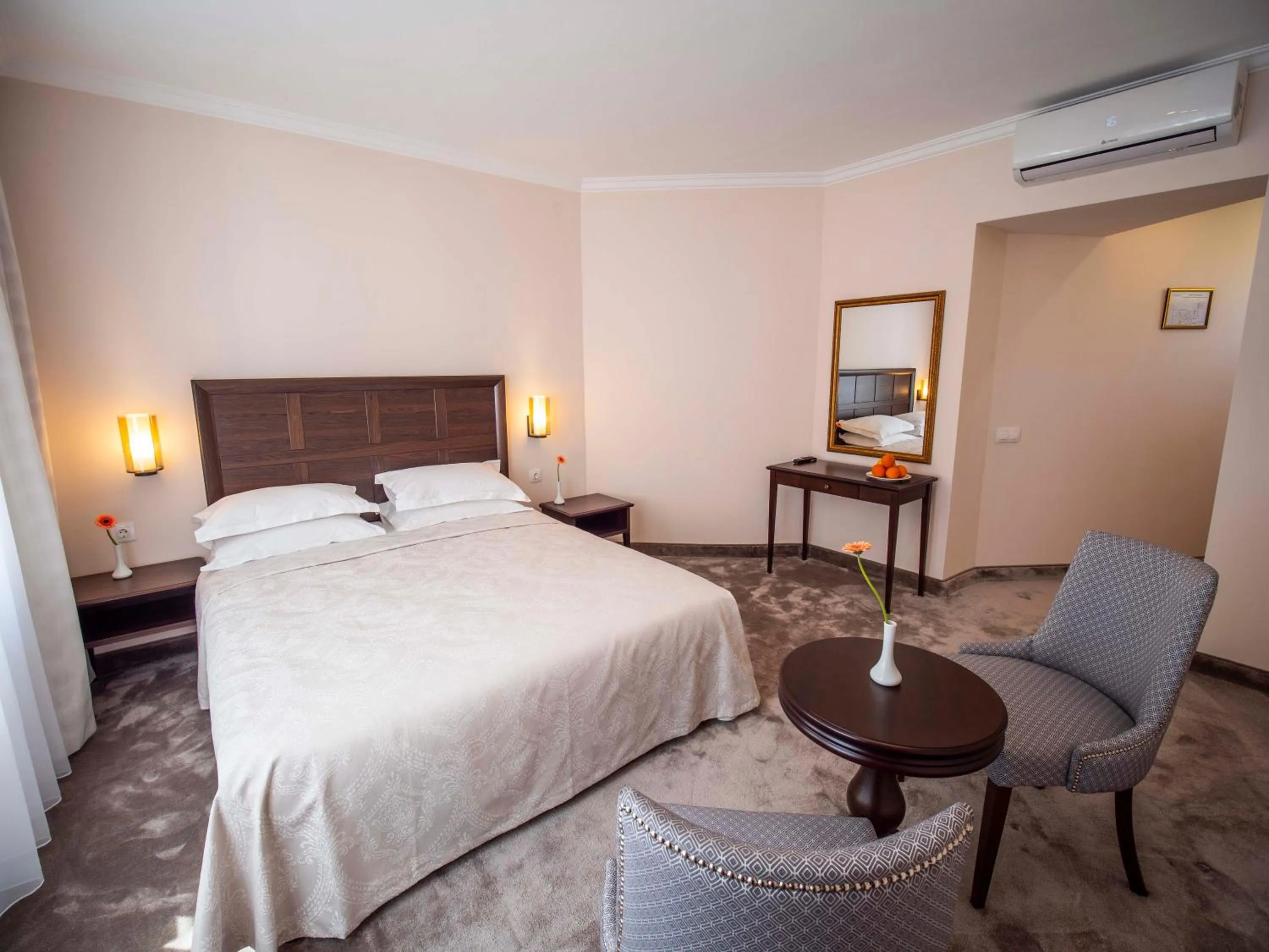 Bed in The Moon Boutique Hotel