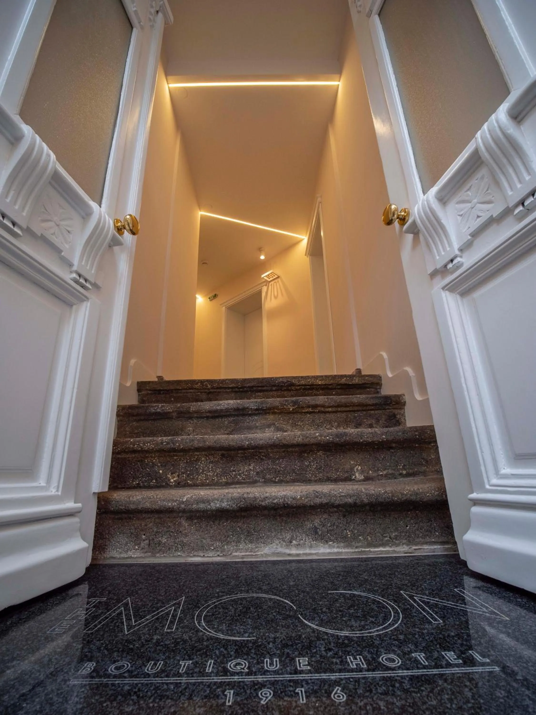 Decorative detail in The Moon Boutique Hotel